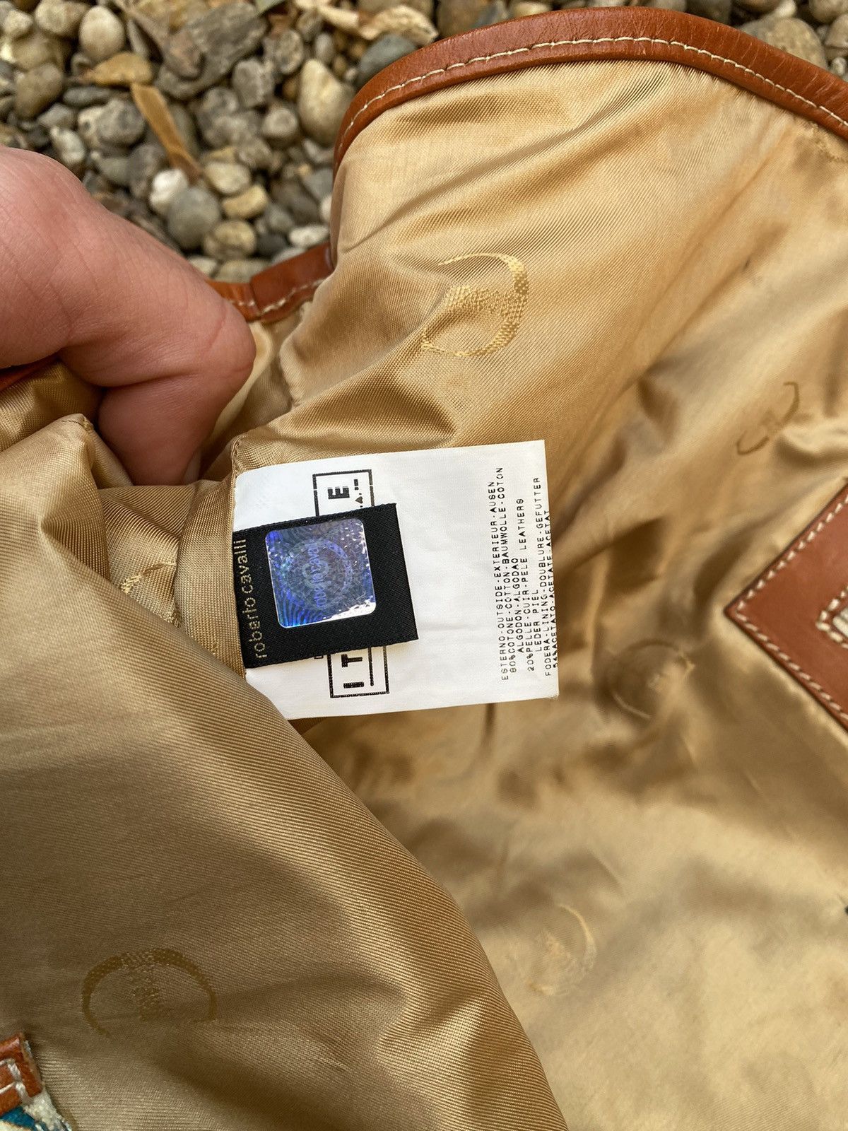 Roberto Cavalli × Vintage Roberto Cavalli Just Cavalli Overprinted 90s Handbag Size ONE SIZE - 13 Thumbnail