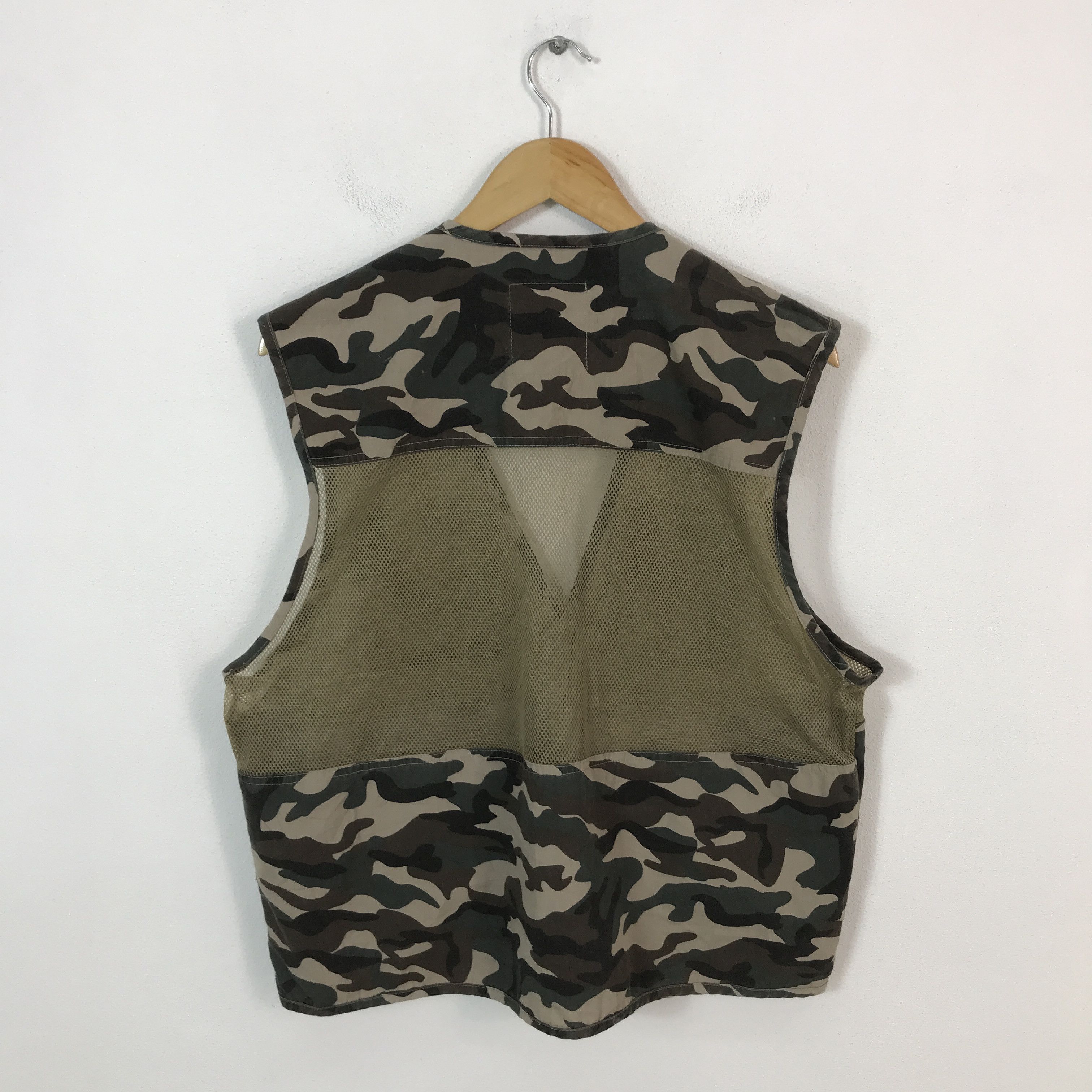Japanese Brand f&team mountain vest camo design jacket Size US L / EU 52-54 / 3 - 2 Thumbnail