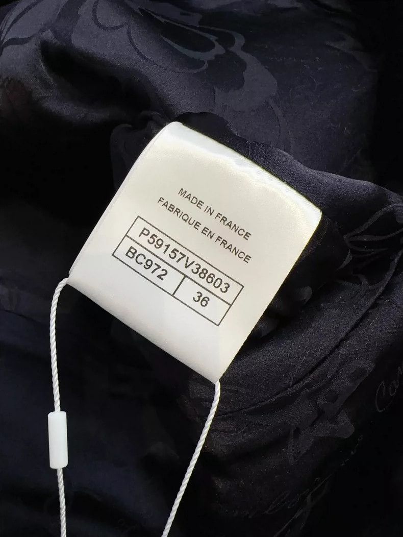 Chanel Chanel 18A Hamburger Series Dark Blue Double-breasted Wool Size XS / US 0-2 / IT 36-38 - 7 Thumbnail