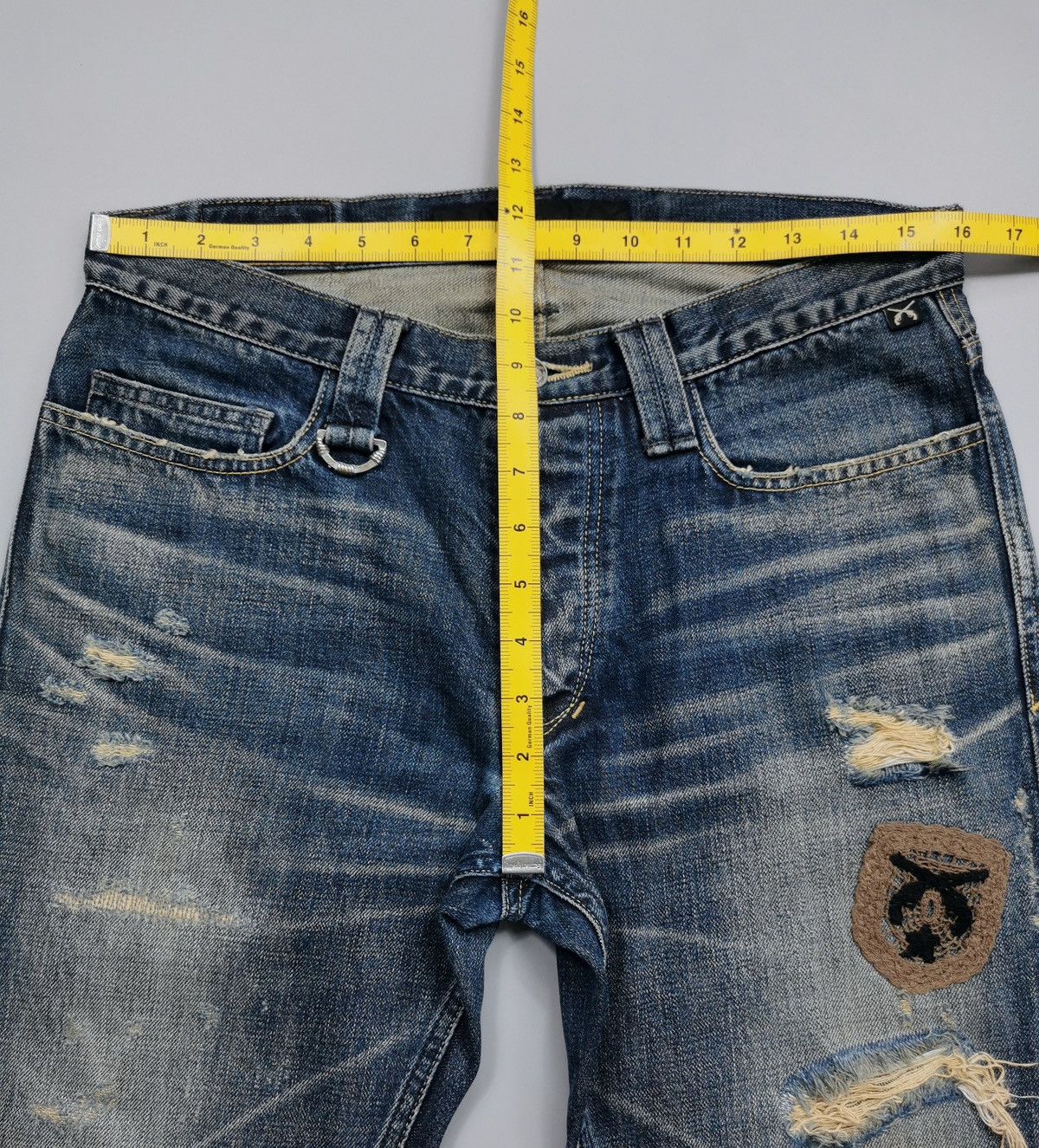Mastermind Japan × Roar Roar Crossguns Japan Bootcut Jeans Size US 32 / EU 48 - 20 Thumbnail