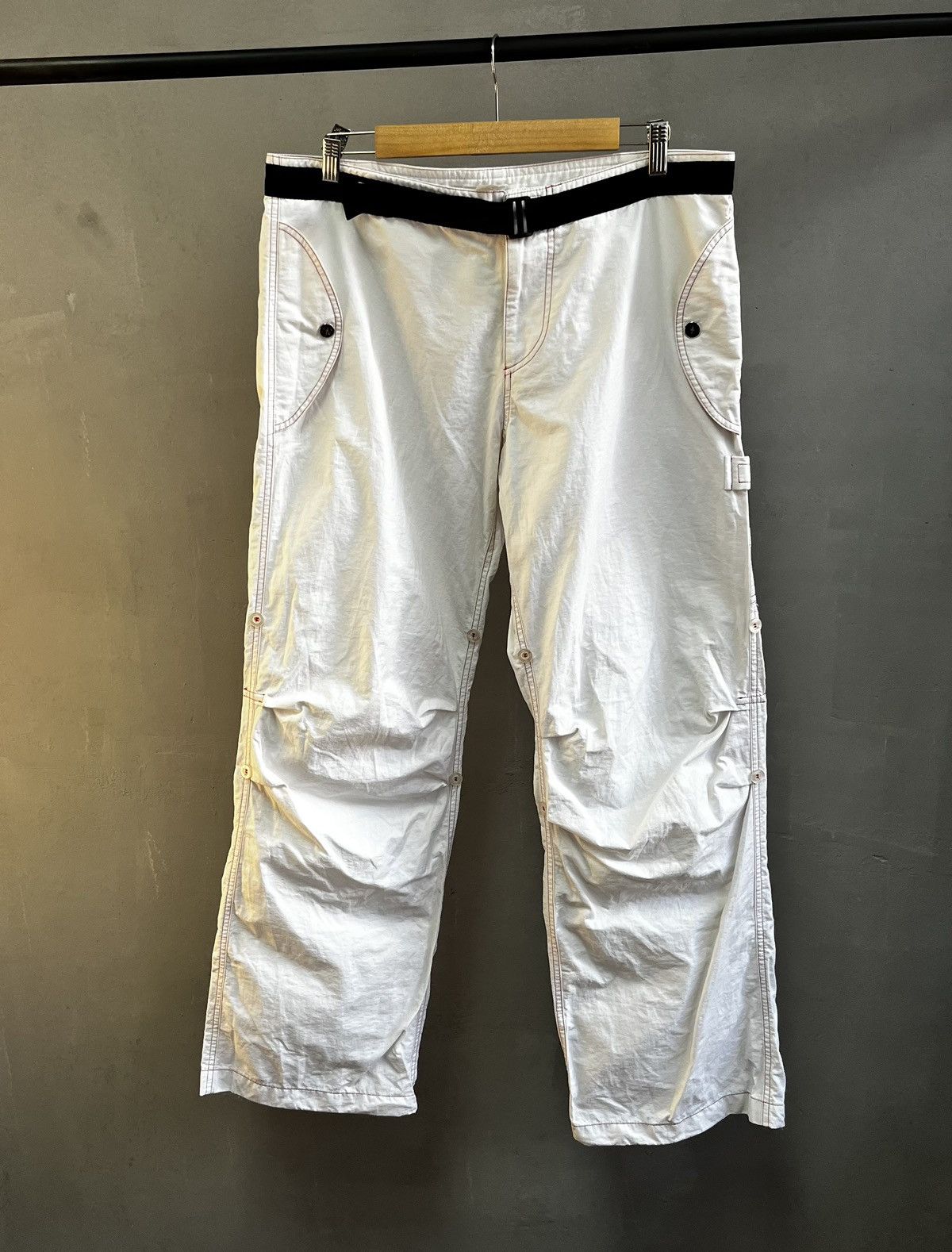 Moschino × Vintage moschino cargo pants vintage 90s Size US 33 - 1 Thumbnail
