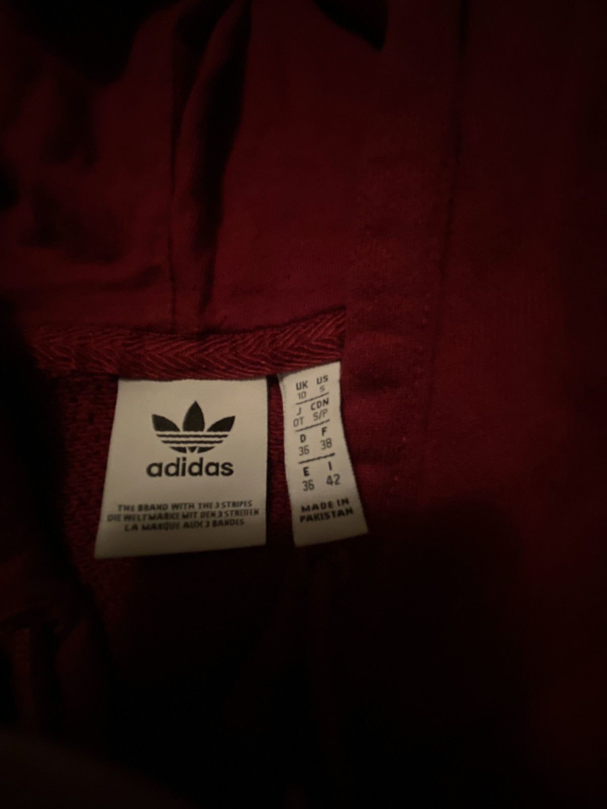 Adidas × Vintage Adidas Vintage Hoodie Size S / US 4 / IT 40 - 3 Thumbnail