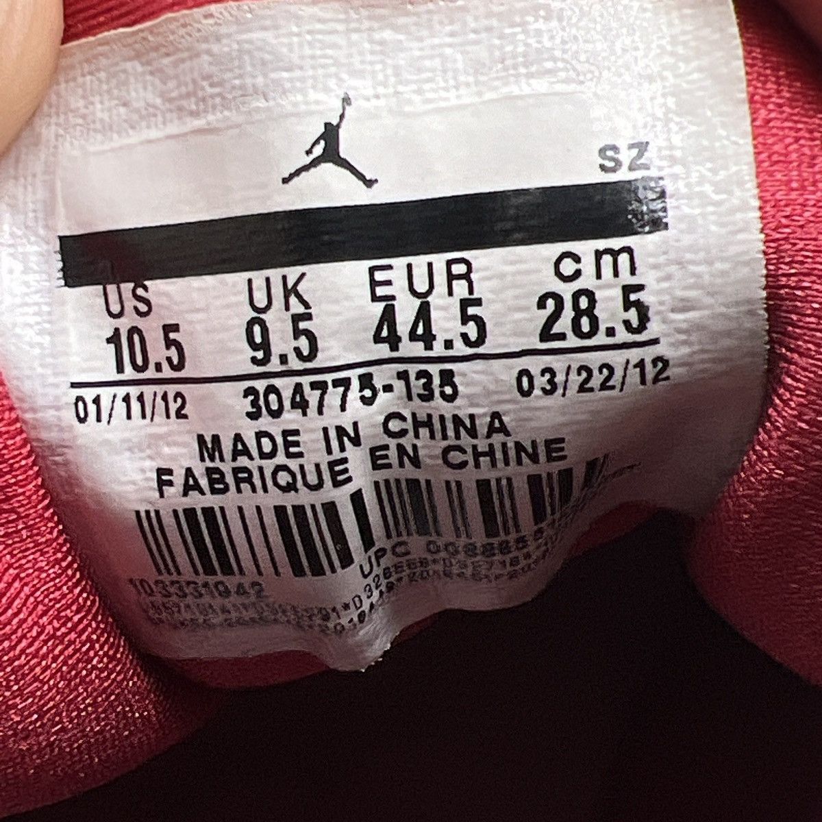 Jordan Brand Air Jordan 7 Olympic Size US 10.5 / EU 43-44 - 9 Thumbnail