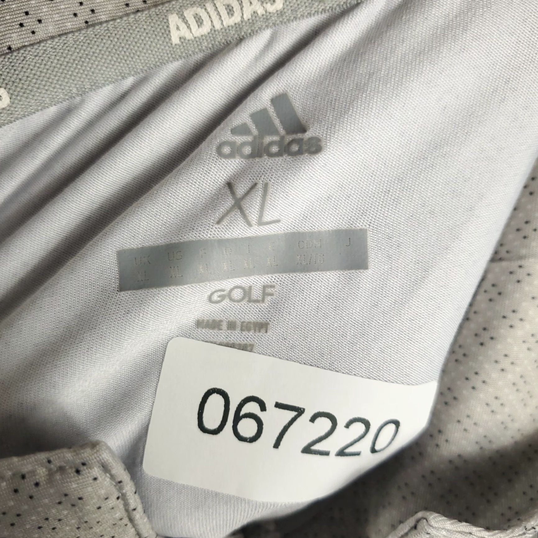 Adidas Adidas Polo Shirt Mens XL Gray Golf Casual Short Sleeve Shirt Size US XL / EU 56 / 4 - 6 Thumbnail