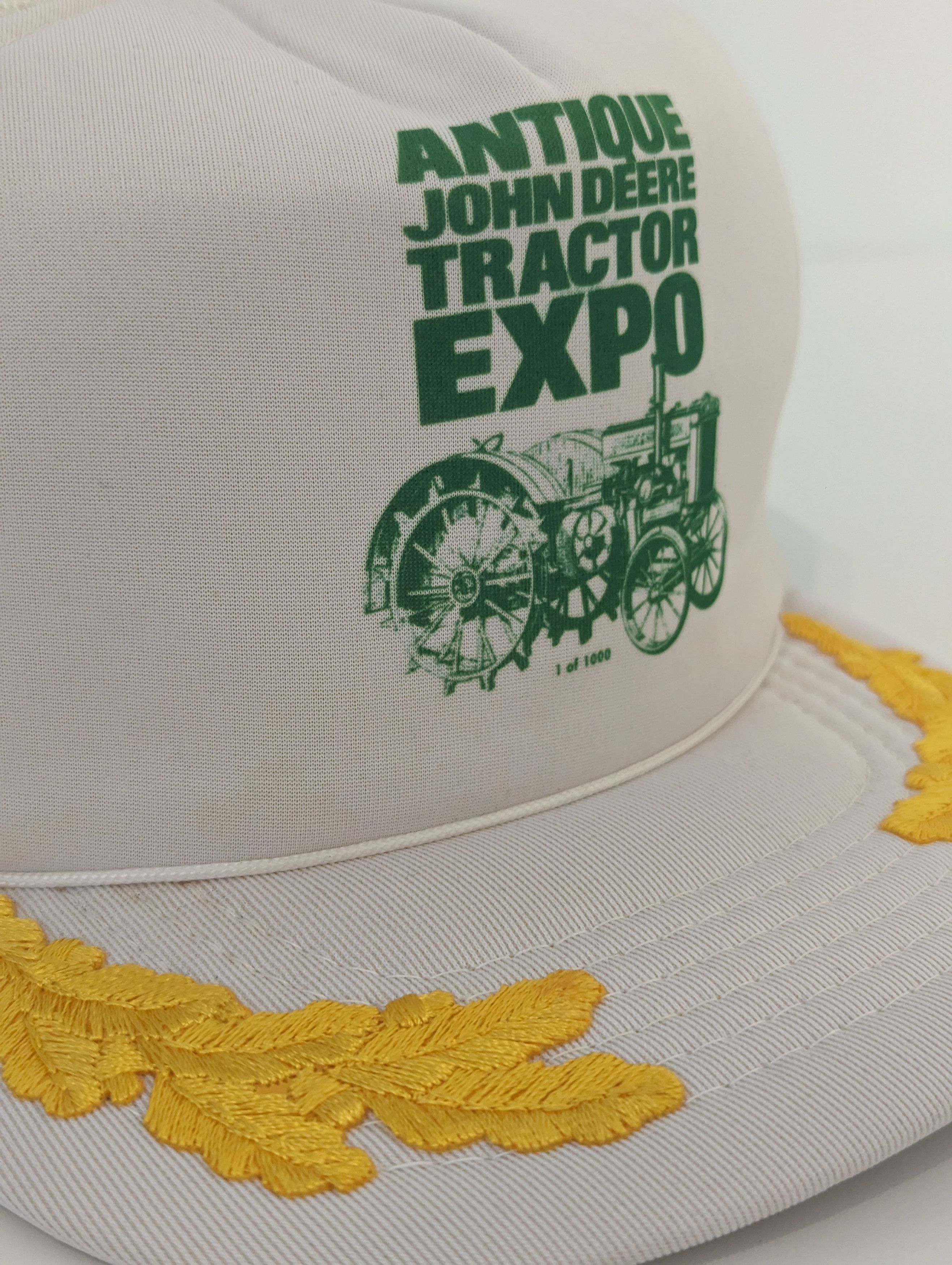 John Deere Vintage Antique John Deere Tractor Expo Scrambled Eggs Hat Size ONE SIZE - 3 Thumbnail