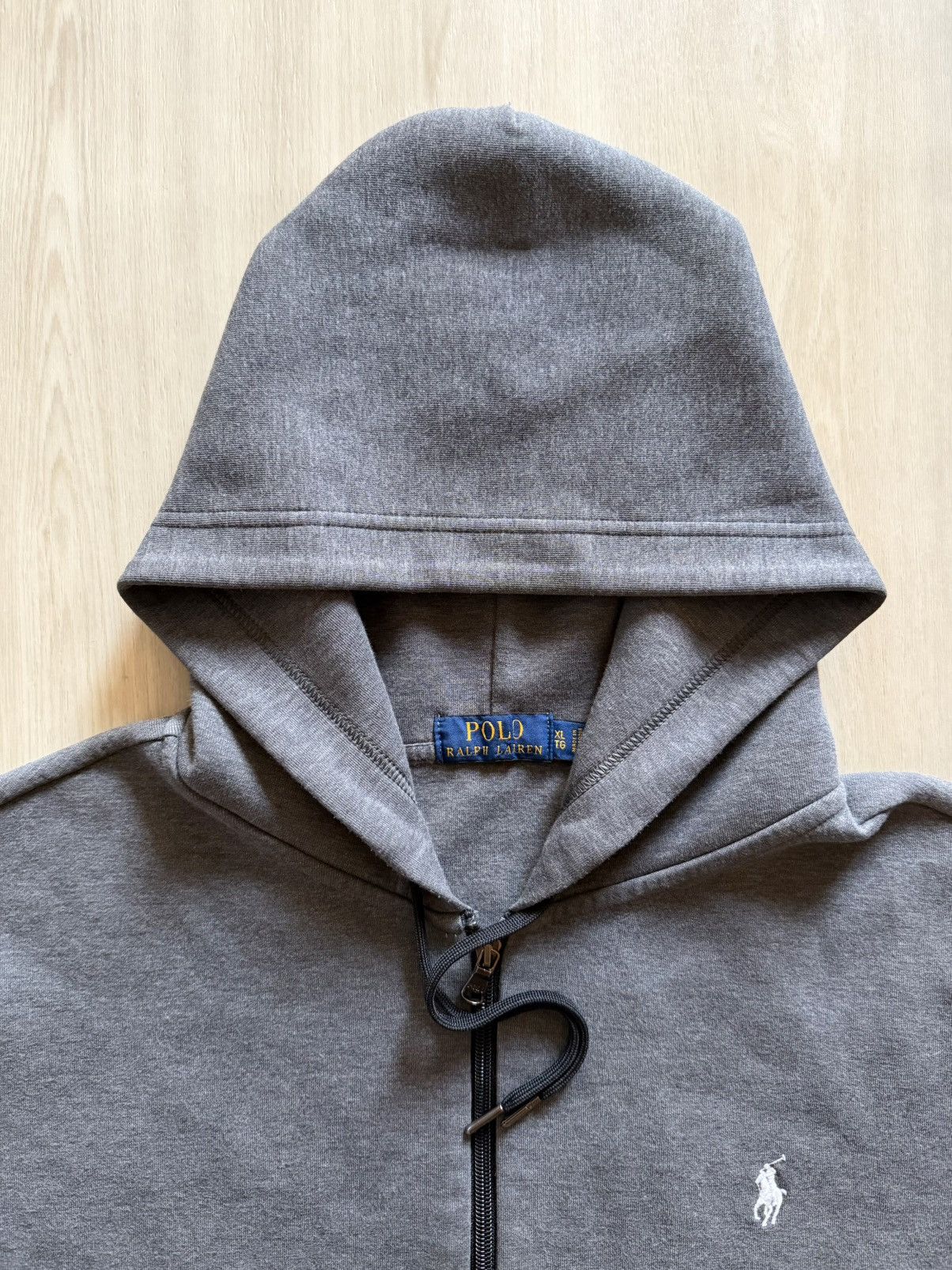 Polo Ralph Lauren Polo Ralph Lauren Double Knit Full Zip Hoodie Sz XL Size US XL / EU 56 / 4 - 2 Thumbnail