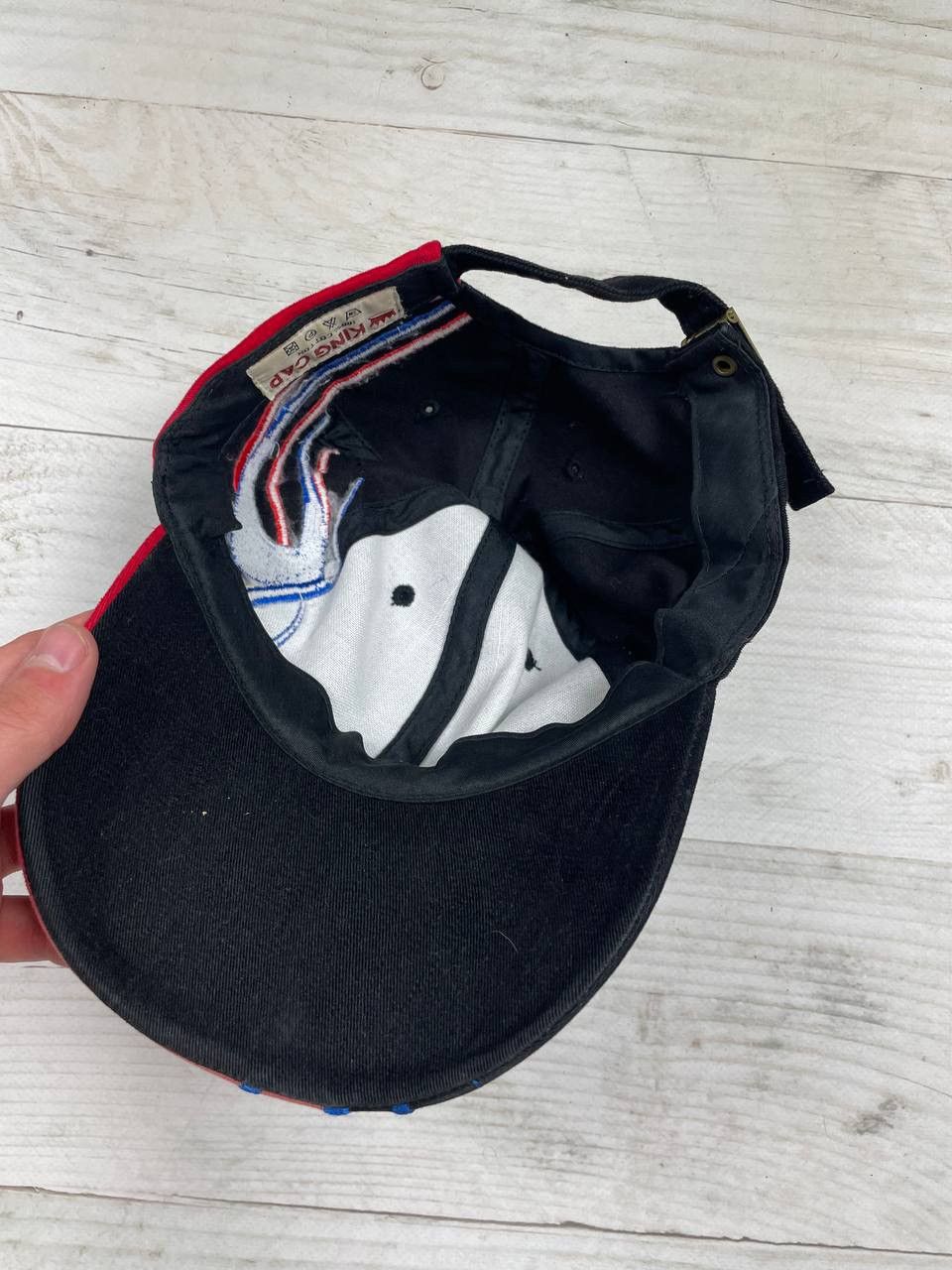 Vintage Vintage Racing Cap 90s F1 Nascar Size ONE SIZE - 5 Thumbnail