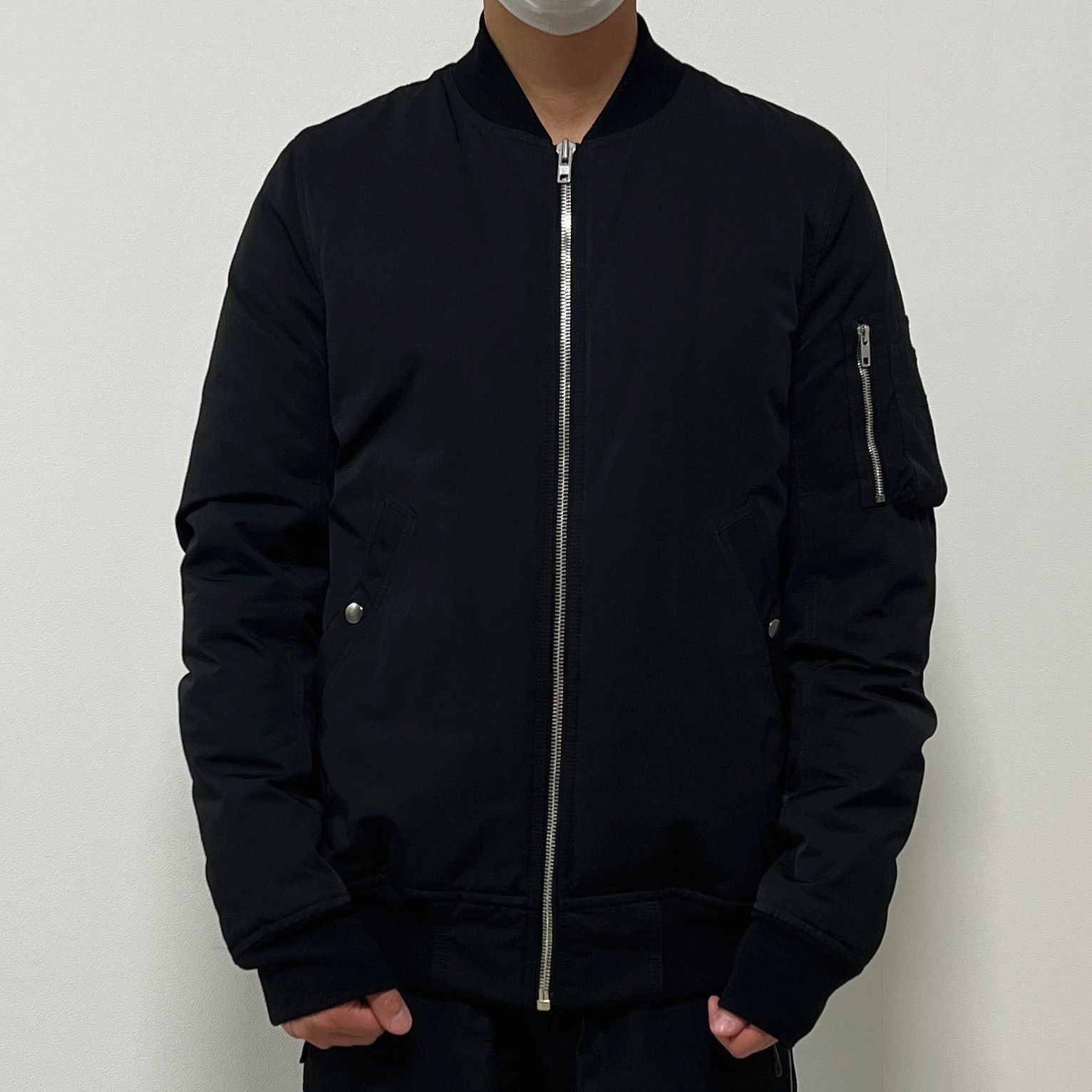 Rick Owens Rick Owens FW14 "MOODY" Goose Down MA-1 Flight Bomber Jacket Size US M / EU 48-50 / 2 - 1 Thumbnail