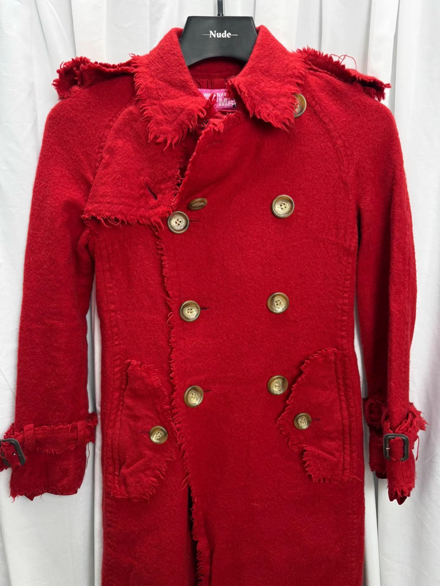 Junya Watanabe Junya Watanabe 04AW Distressed Merino Coat K20 Size US S / EU 44-46 / 1 - 4 Thumbnail