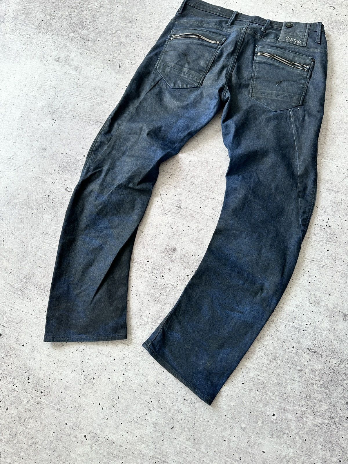 G-Star G Star Raw Ocean Loose Tapered Jeans Pants Size US 29 - 8 Thumbnail