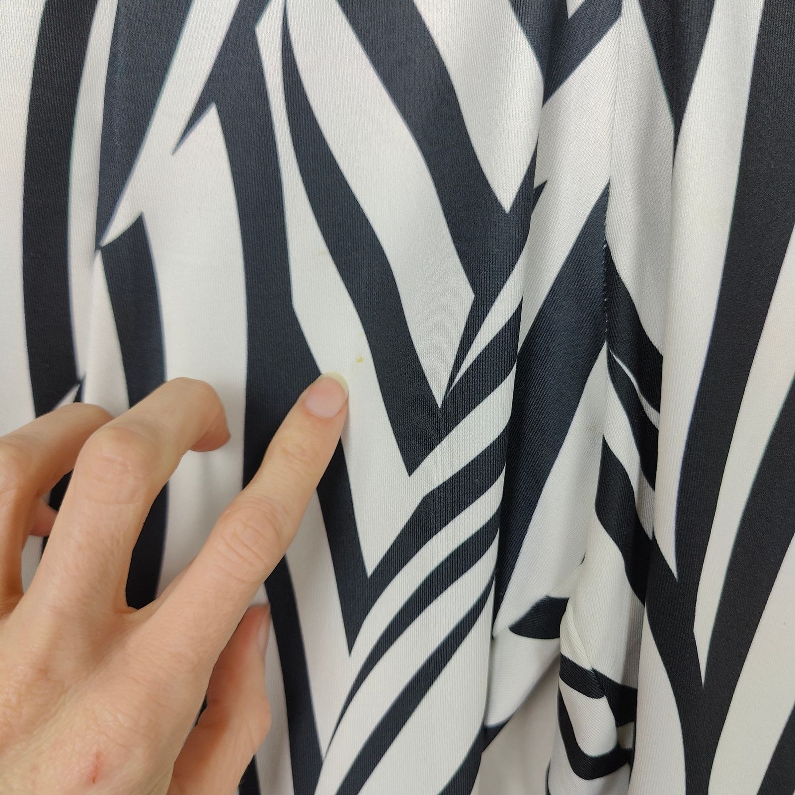 Other Adidas Roland Garros Y-3 Leggings Womens Small Zebra Print Size 27" / US 4 / IT 40 - 3 Thumbnail
