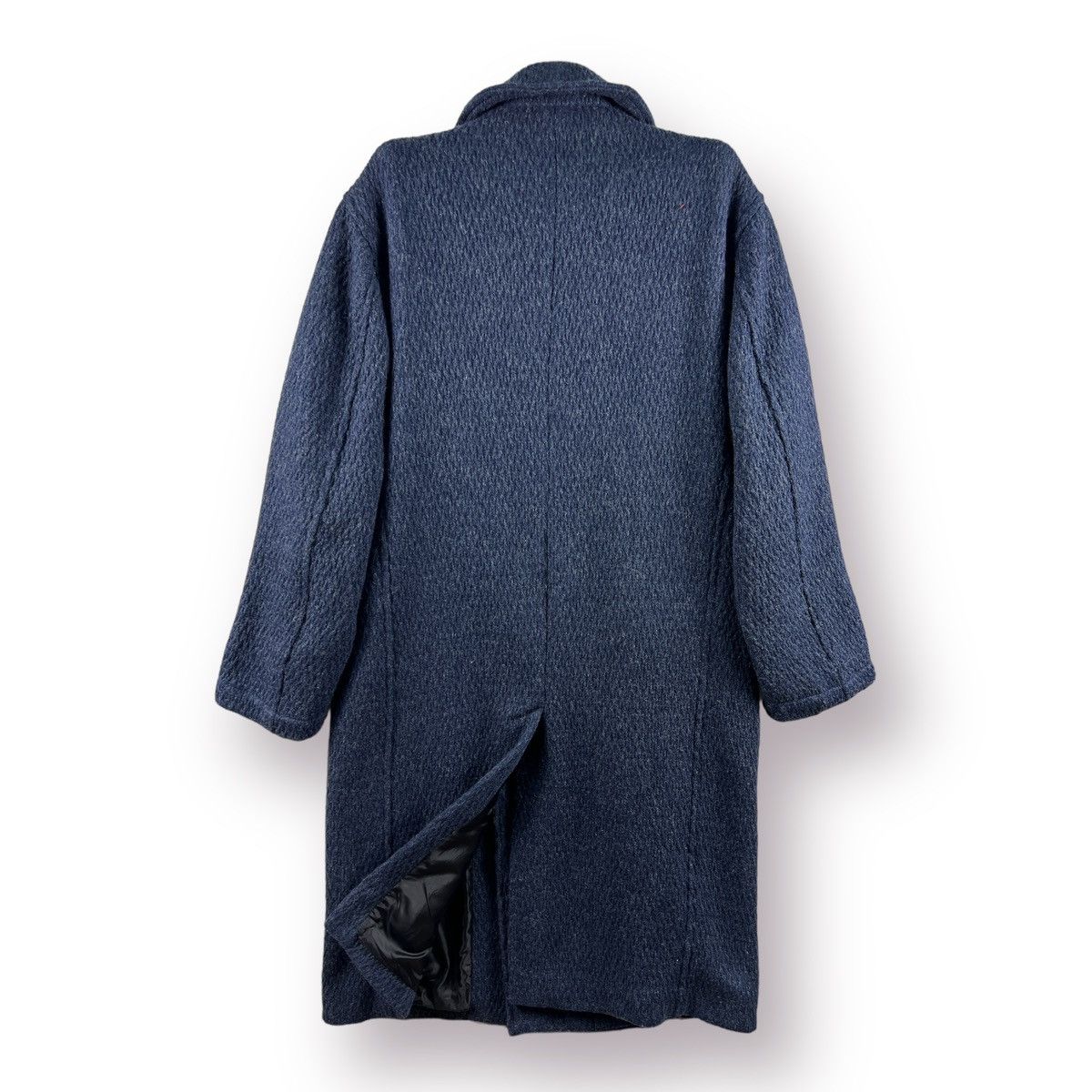 Fiorucci 🔥 FIORUCCI UOMO ITALIAN WOOL DOUBLE BREAST LONGCOAT Size US M / EU 48-50 / 2 - 9 Thumbnail