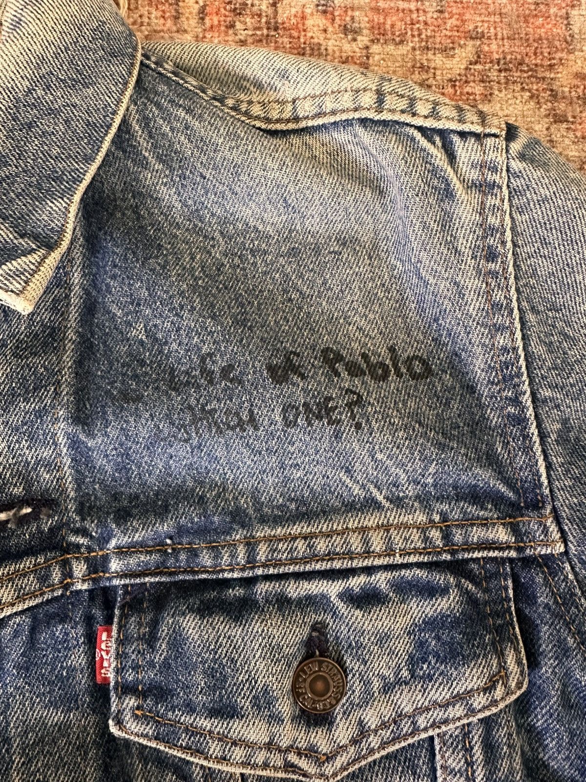 Yeezy Levi’s TLOP Tour Yeezy Denim Jacket Size US M / EU 48-50 / 2 - 2 Thumbnail