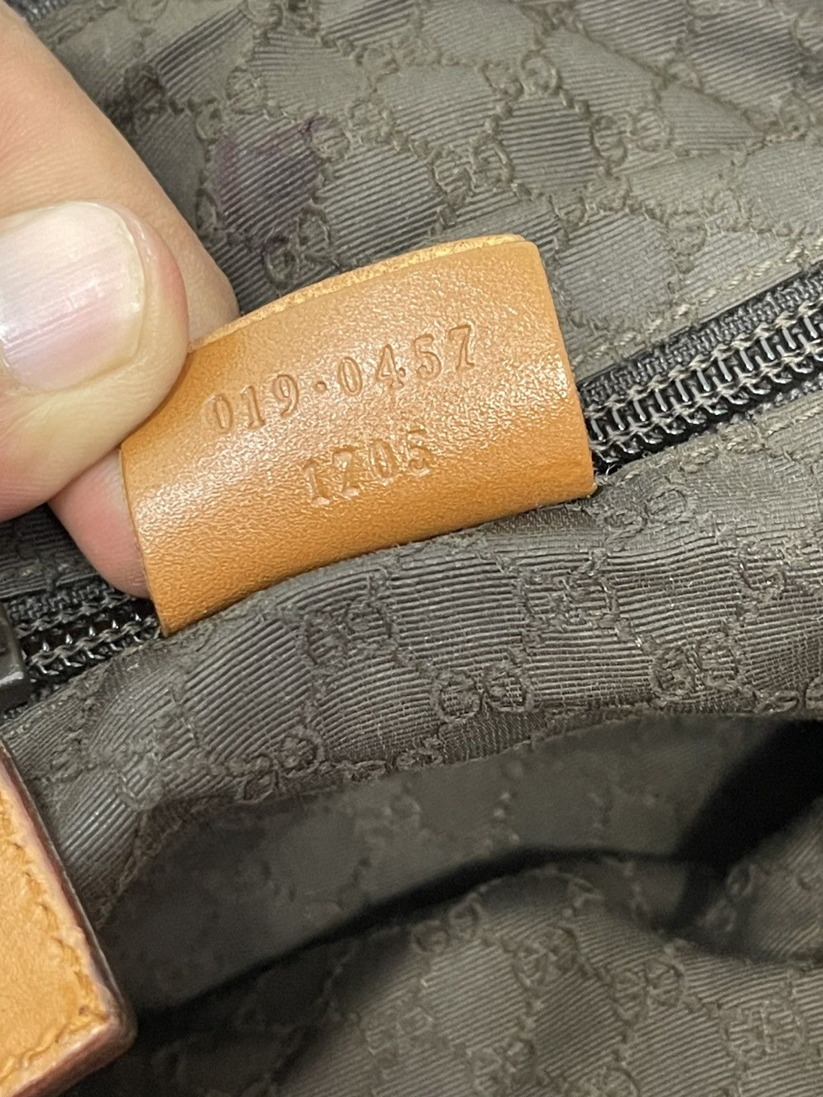 Gucci Leather Cotton Gucci Charlotte Cloth Tote Shoulder Bag 1🟩0 Size ONE SIZE - 22 Thumbnail