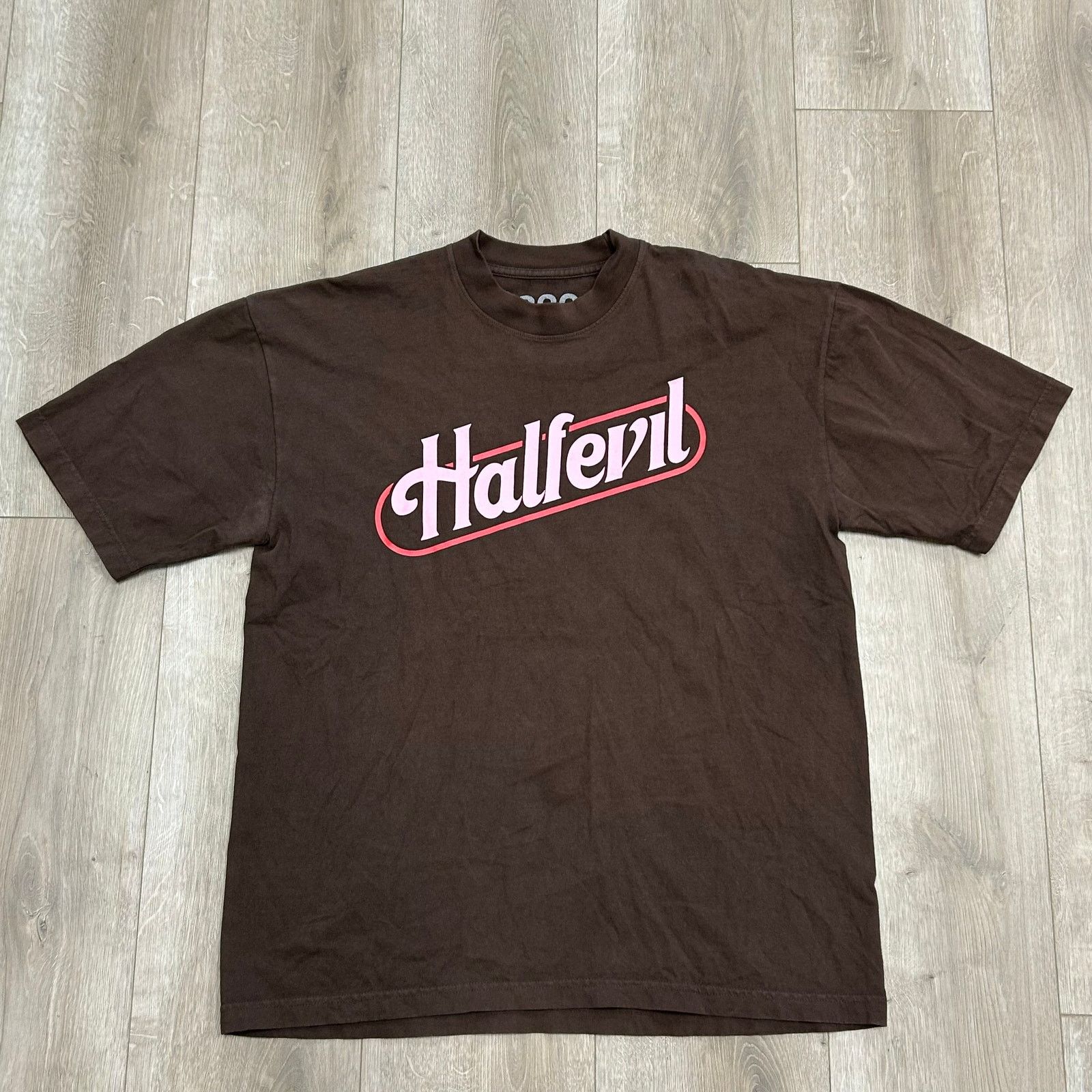 Half Evil Half Evil Snapple Brown Tee T Shirt Size Large L B7 Size US L / EU 52-54 / 3 - 1 Thumbnail