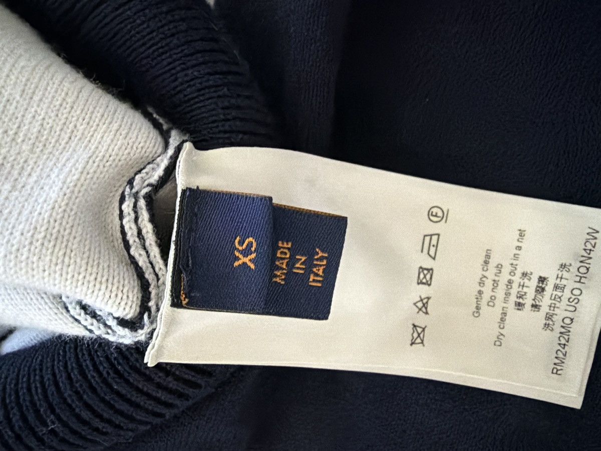 Louis Vuitton Louis Vuitton Navy Blue Gradient Long Sleeve Size US XS / EU 42 / 0 - 4 Thumbnail