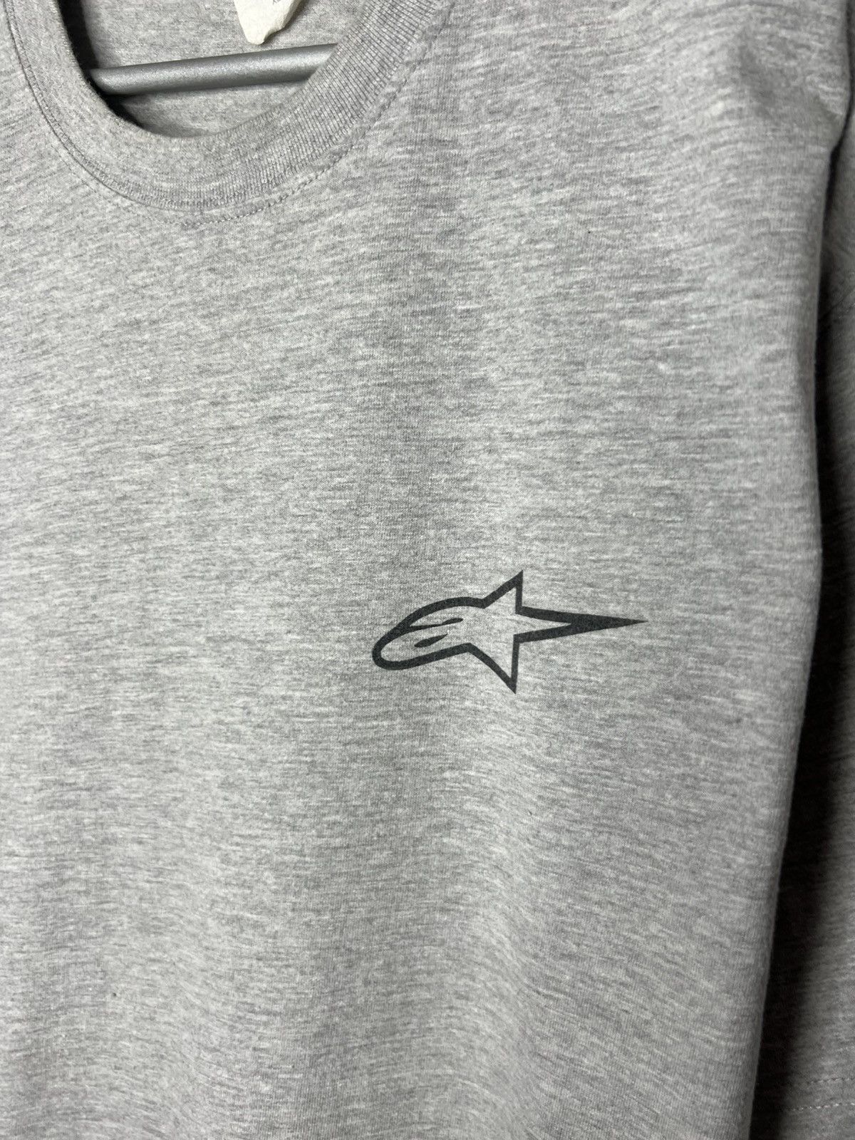 Alpinestars 🏁 Alpinestars Vintage Tee T-Shirt Racing Moto Big Logo 🏁 Size US XL / EU 56 / 4 - 7 Thumbnail