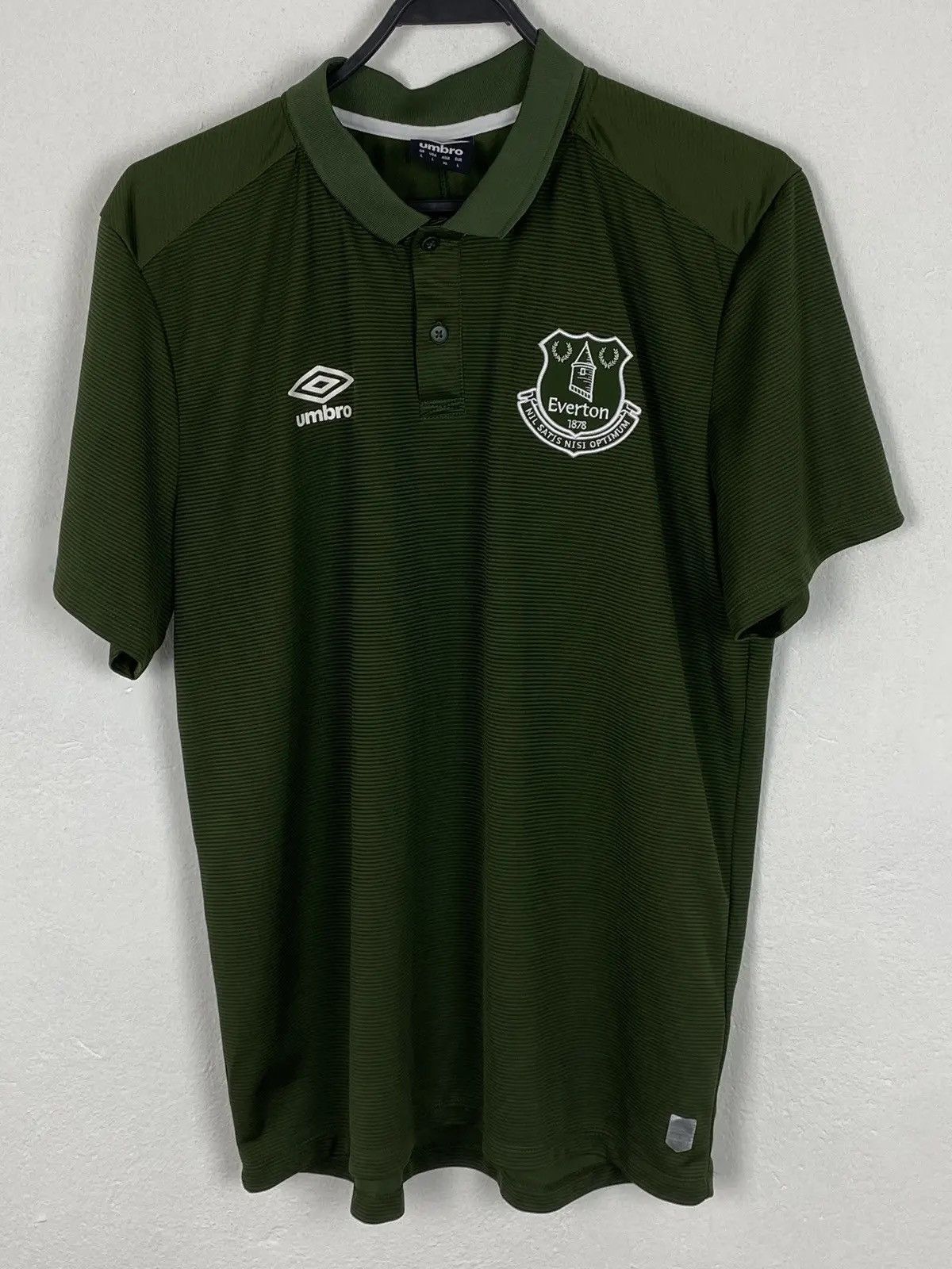 Umbro Umbro x Everton FC Polo Shirt Jersey In Green Size US L / EU 52-54 / 3 - 1 Thumbnail