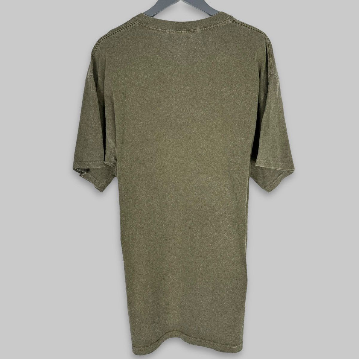Nike Vintage Nike ACG Embroidered Small Logo Olive T Shirt Size US XL / EU 56 / 4 - 2 Thumbnail