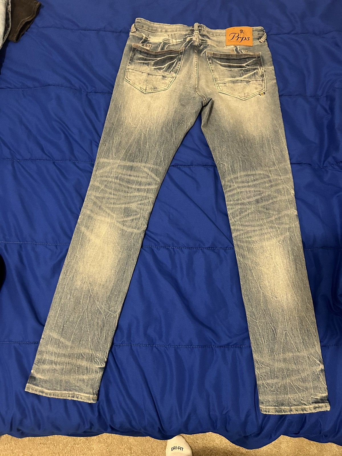 Prps Prp Jeans Light/Faded Blue Denim Size US 33 - 2 Thumbnail