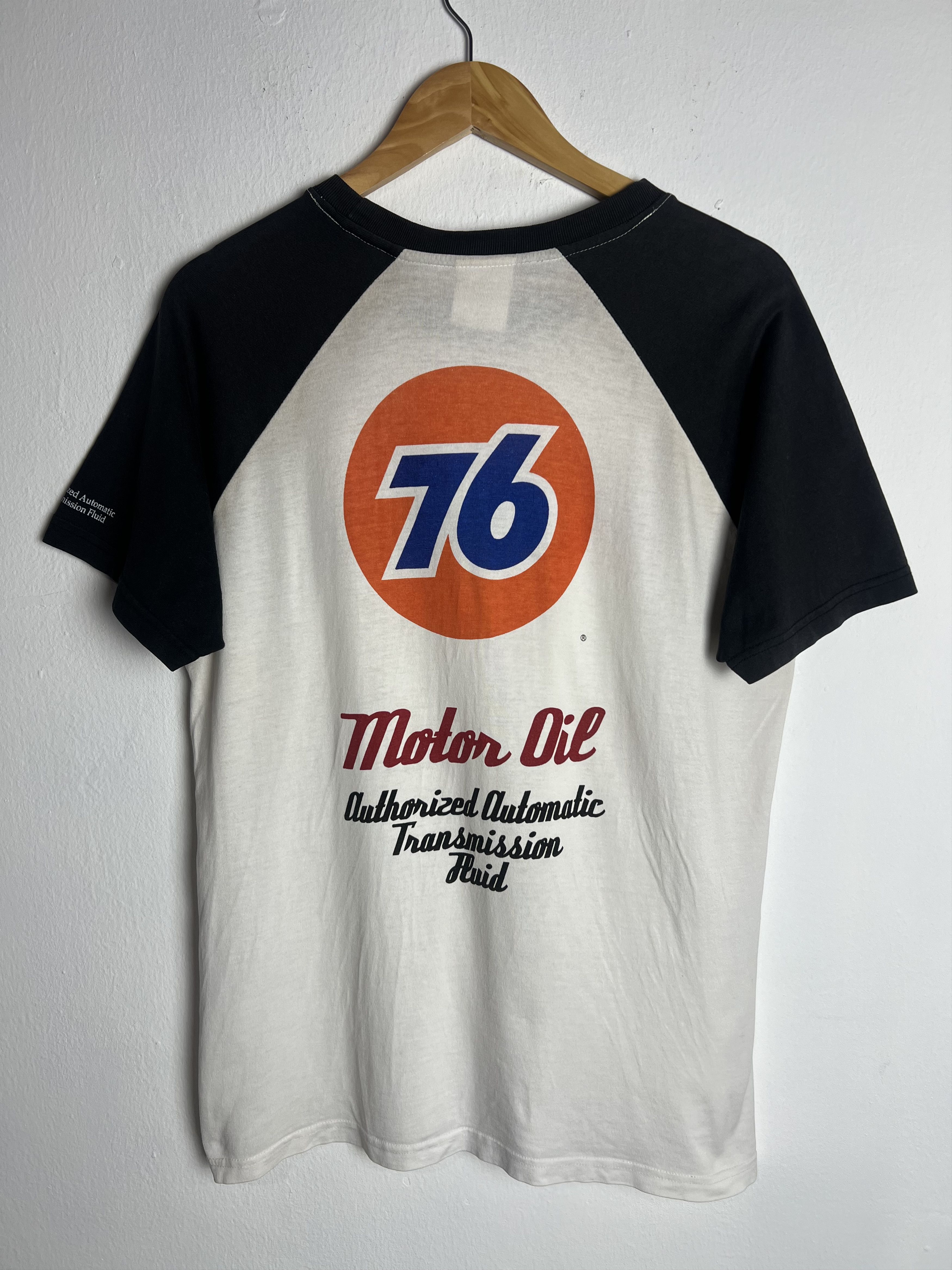 Vintage Vintage Union 76 Lubricants Raglan Tee Size US L / EU 52-54 / 3 - 1 Thumbnail