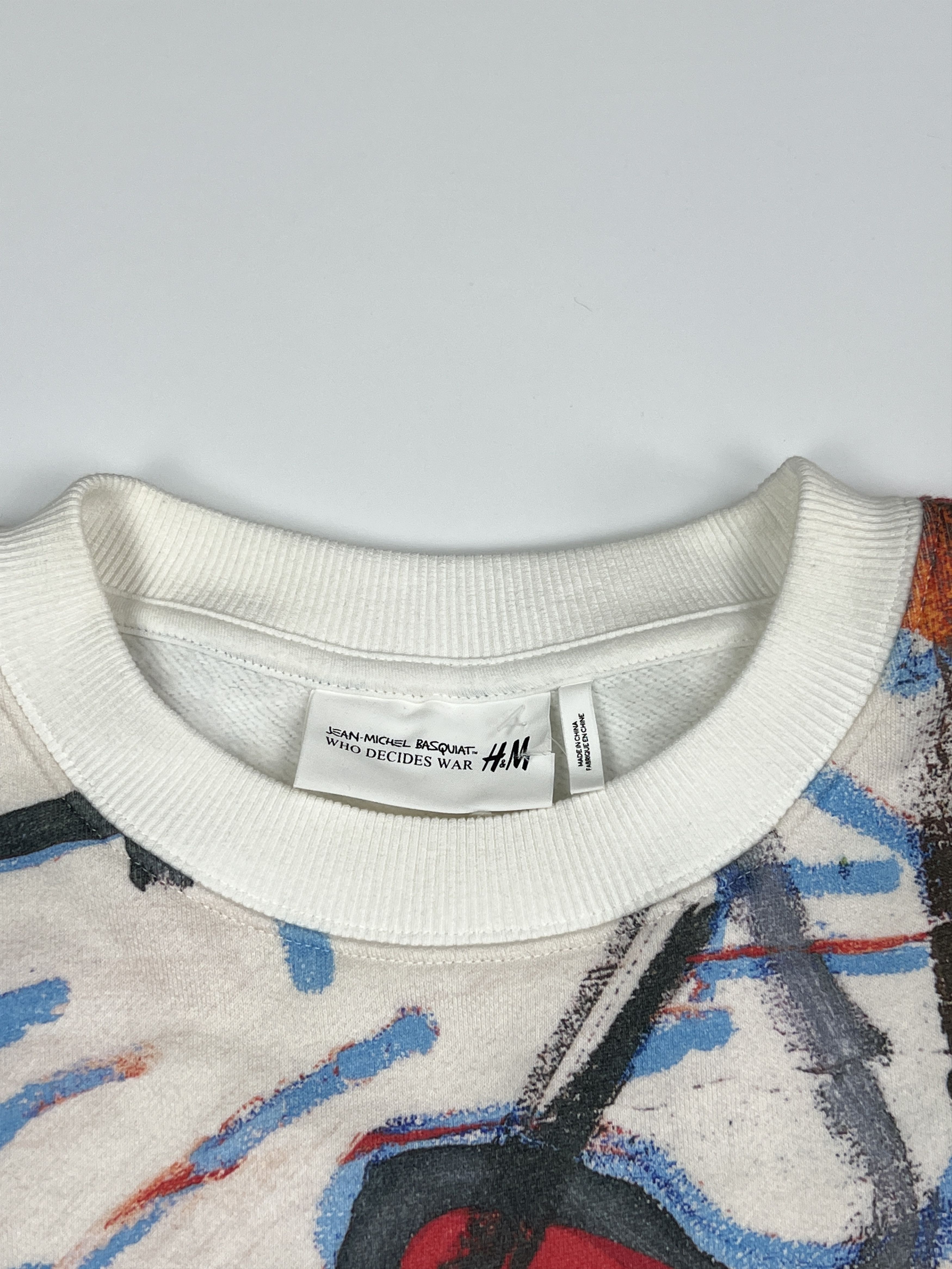 H&M × Jean-Michel Basquiat × Who Decides War Who Decides War El Bravado Basquiat Pattern Sweatshirt Size US L / EU 52-54 / 3 - 6 Thumbnail