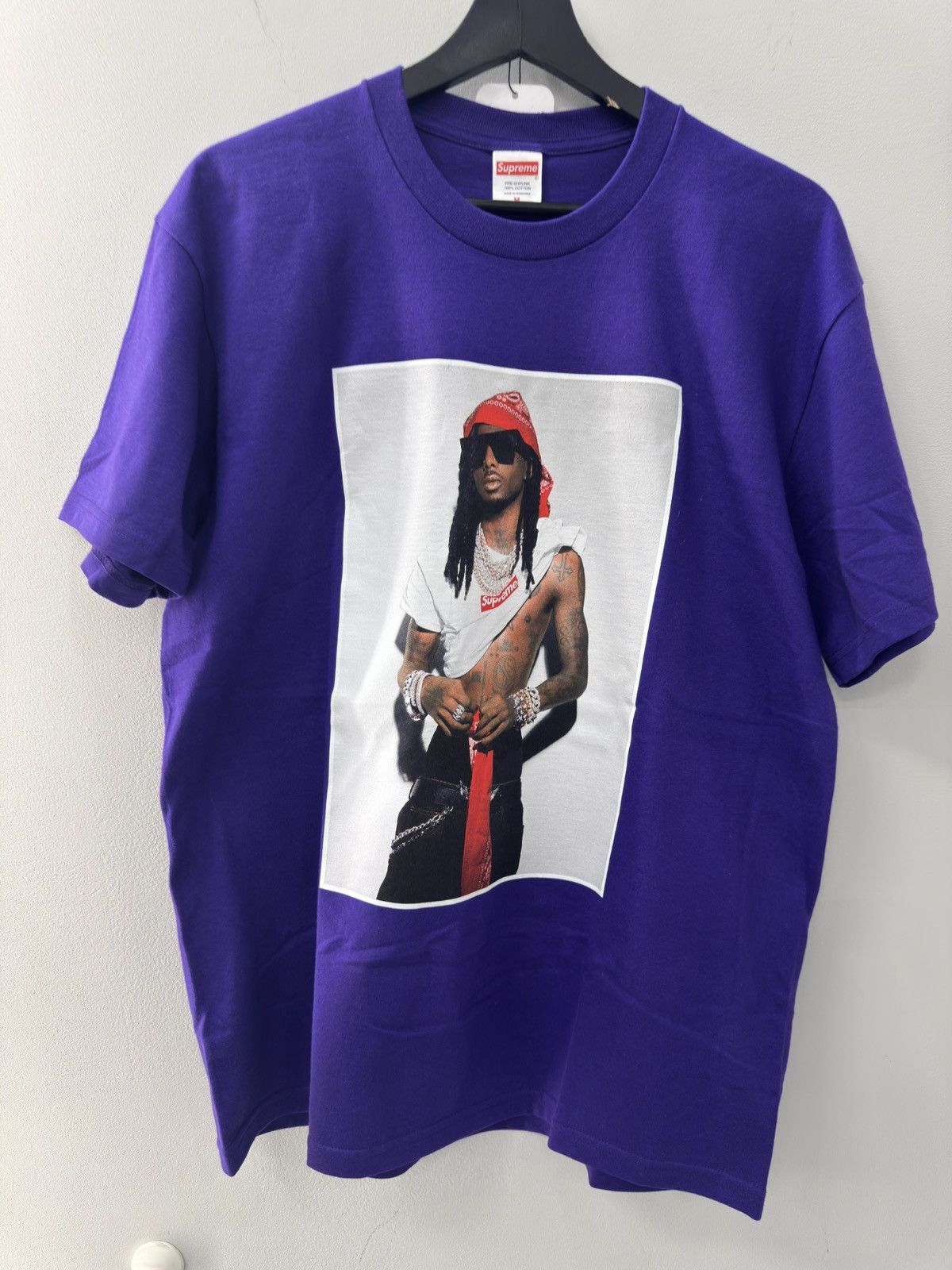 Supreme Supreme Purple Playboi Carti Photo Tee Size US M / EU 48-50 / 2 - 1 Thumbnail
