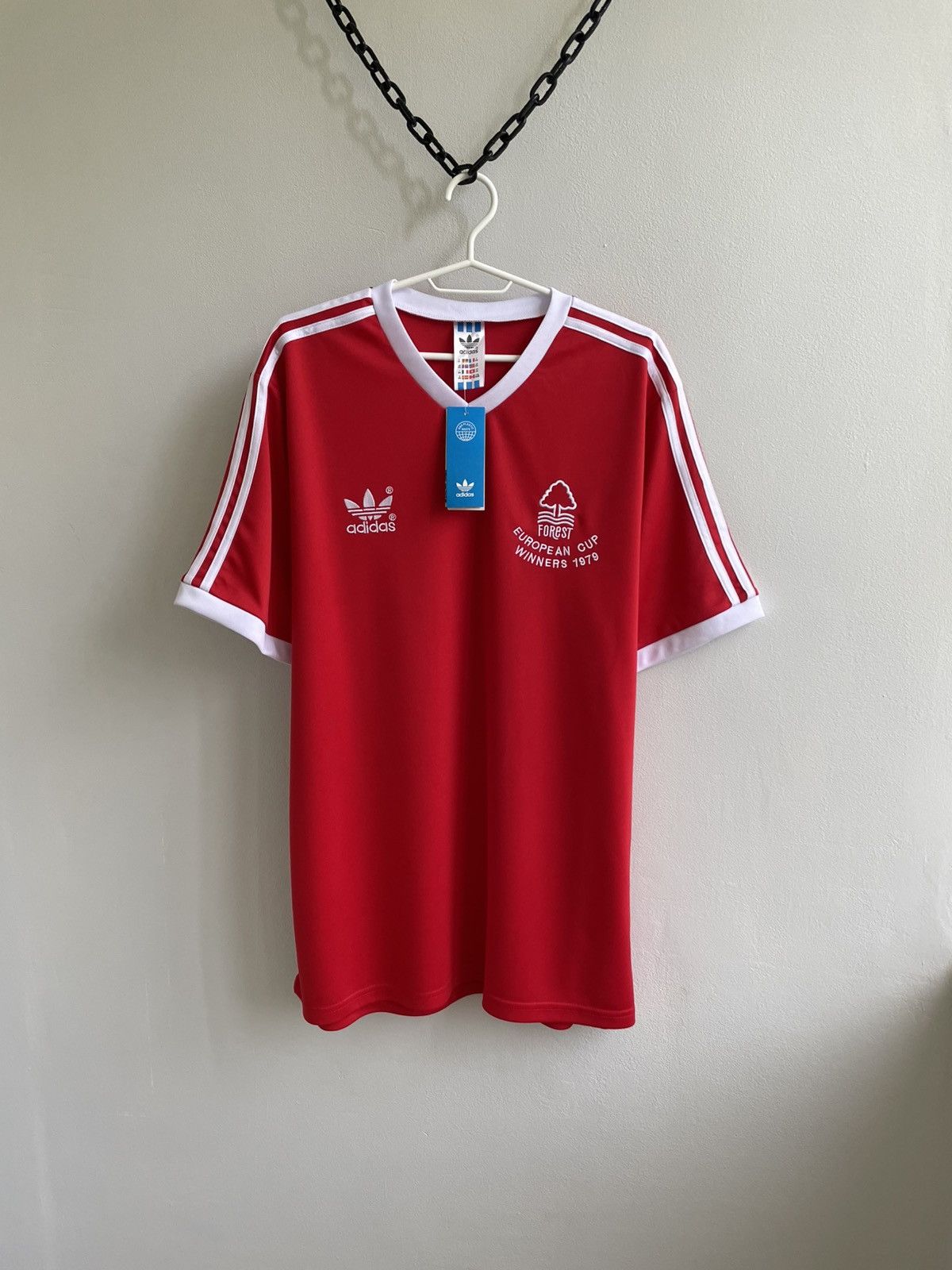 Vintage Nottingham Forest 1981 1982 Soccer Football Shirt REISSUE Size US XXL / EU 58 / 5 - 1 Thumbnail