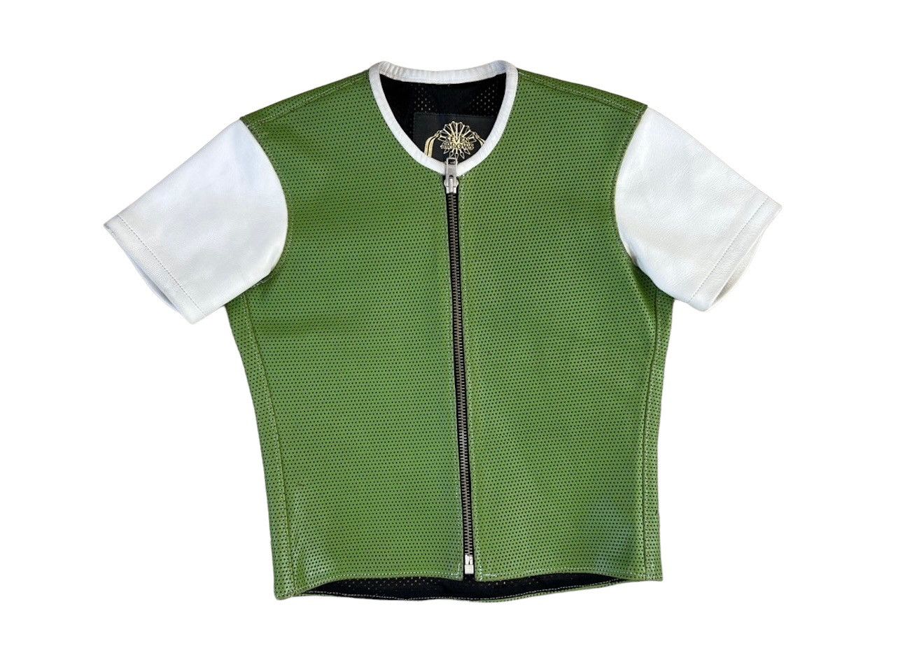 Freewheelers × Jelado × The Flat Head Seven Arrows Japan Mesh Leather Biker Shirt Size US M / EU 48-50 / 2 - 1 Thumbnail