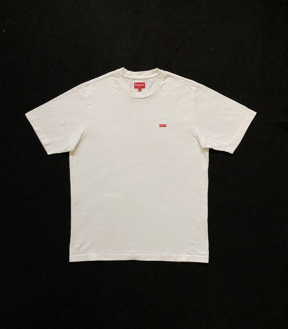 Supreme Tshirt Supreme Small Logo Biała Size US M / EU 48-50 / 2 - 2 Thumbnail