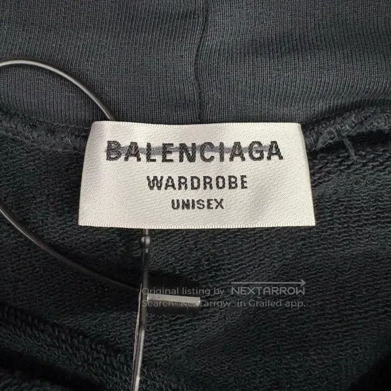 Balenciaga Balenciaga Wave Coke Letter Embroidery Destroyed Hoodie Size US XS / EU 42 / 0 - 3 Thumbnail