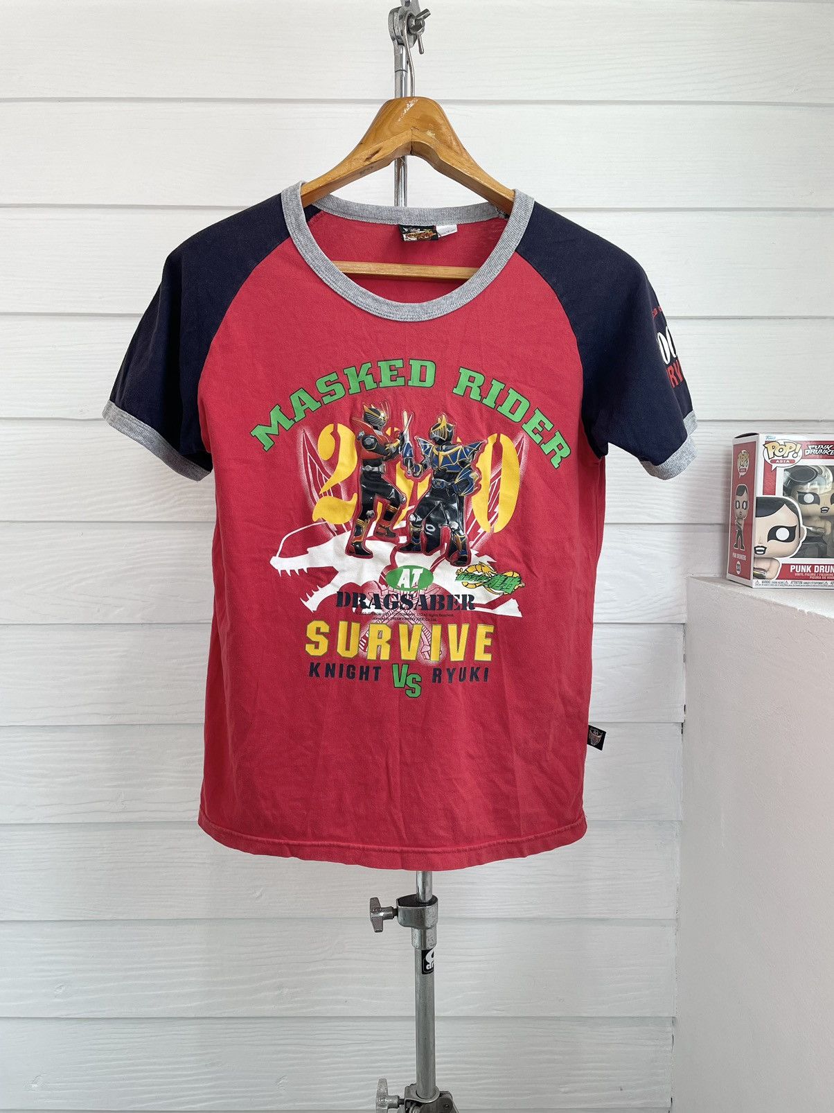 Anime × Japanese Brand VINTAGE 2002 MASKED RIDER RYUKI Size US S / EU 44-46 / 1 - 1 Thumbnail