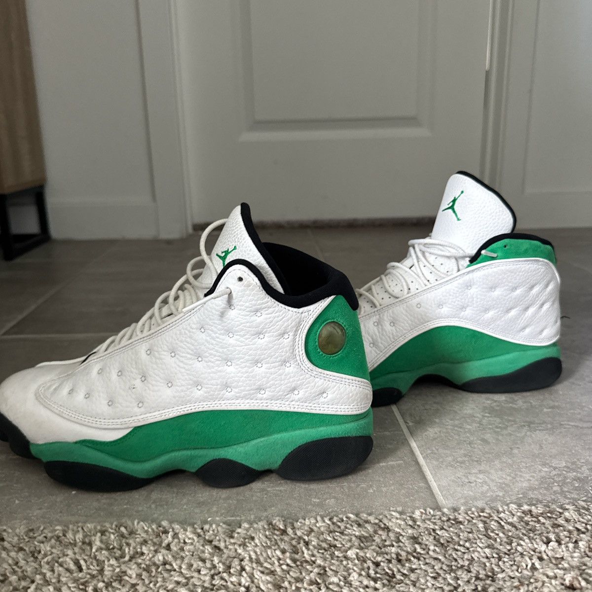 Jordan Brand Retro Air Jordan 8 ‘Lucky Green’ Size US 10.5 / EU 43-44 - 4 Thumbnail