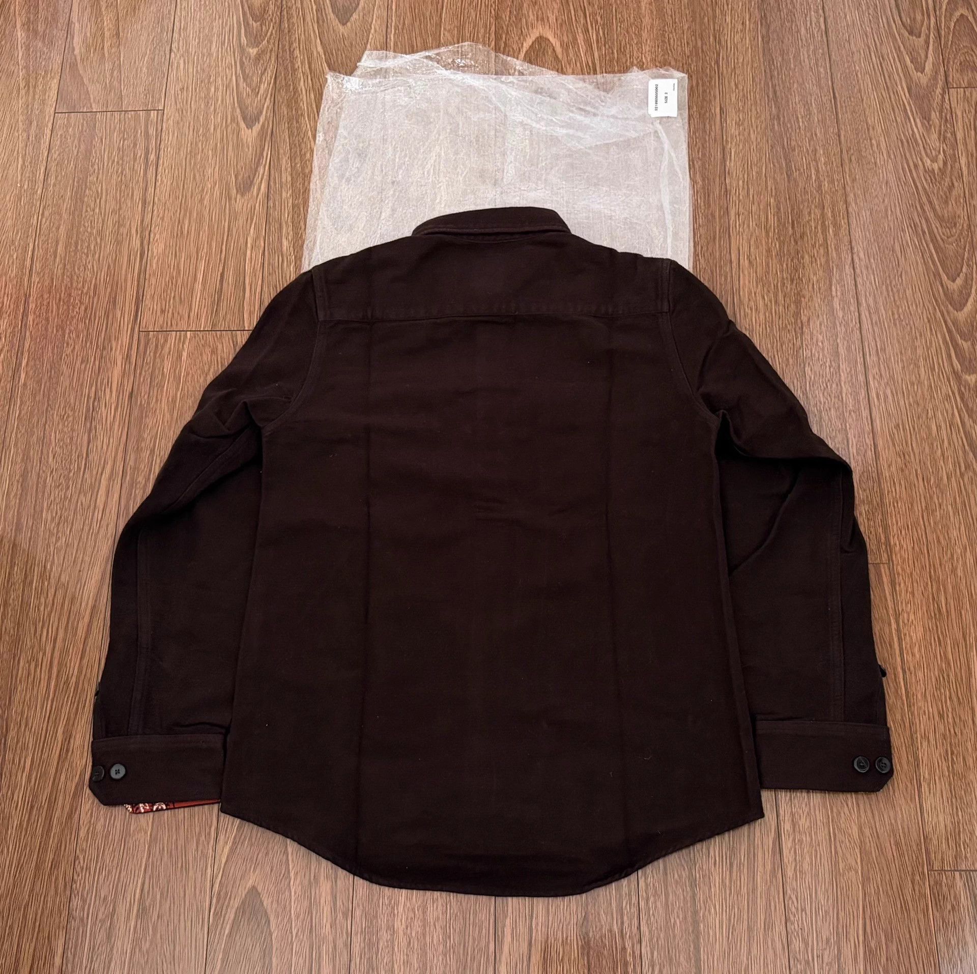 Visvim VISVIM ICT BLK ELK FLANNEL SHIRT CUFFED BANDANA BROWN SZ2 Size US M / EU 48-50 / 2 - 2 Thumbnail