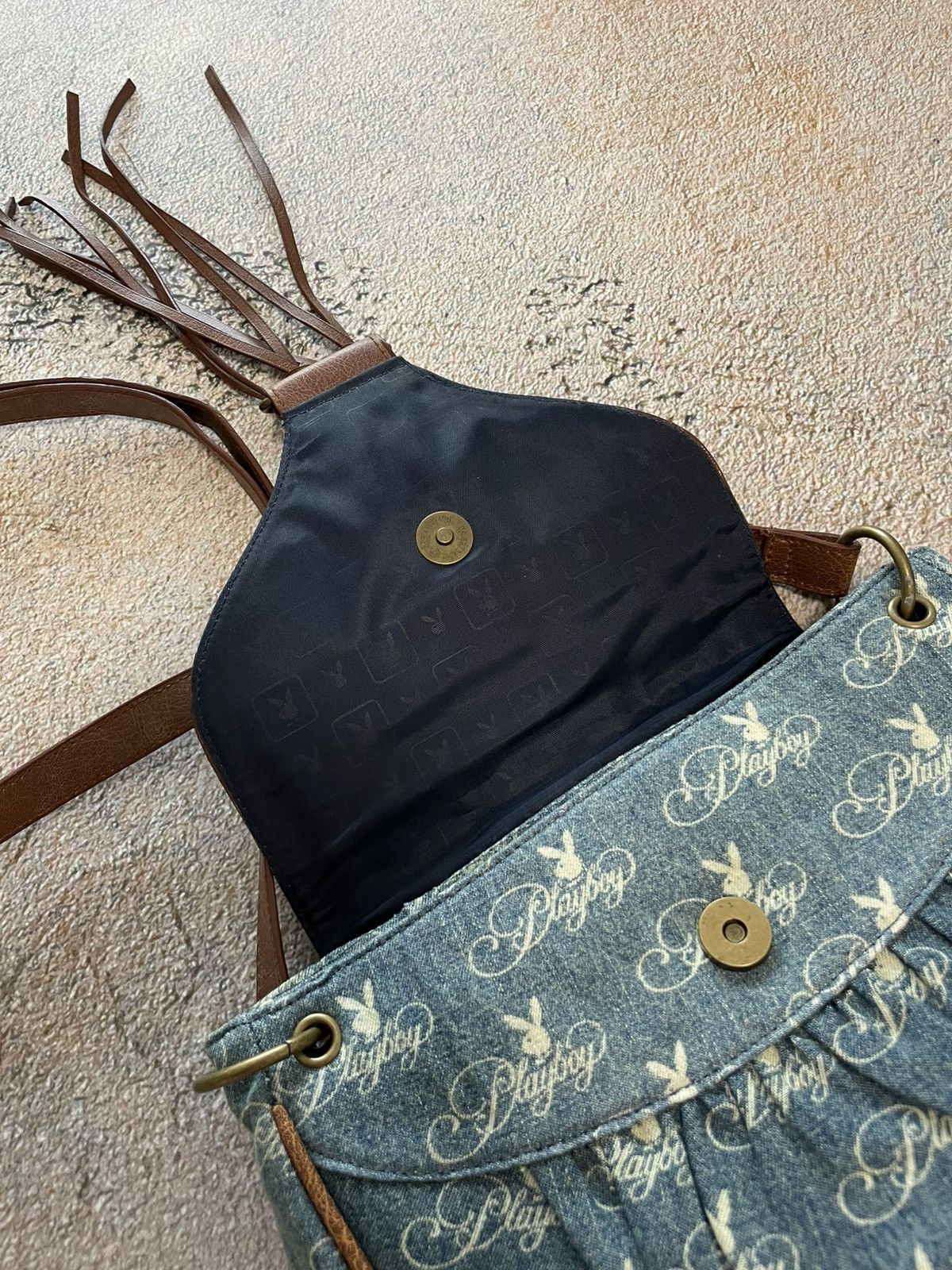 Playboy Vintage Playboy Monogram Shoulder Bag Size ONE SIZE - 4 Thumbnail