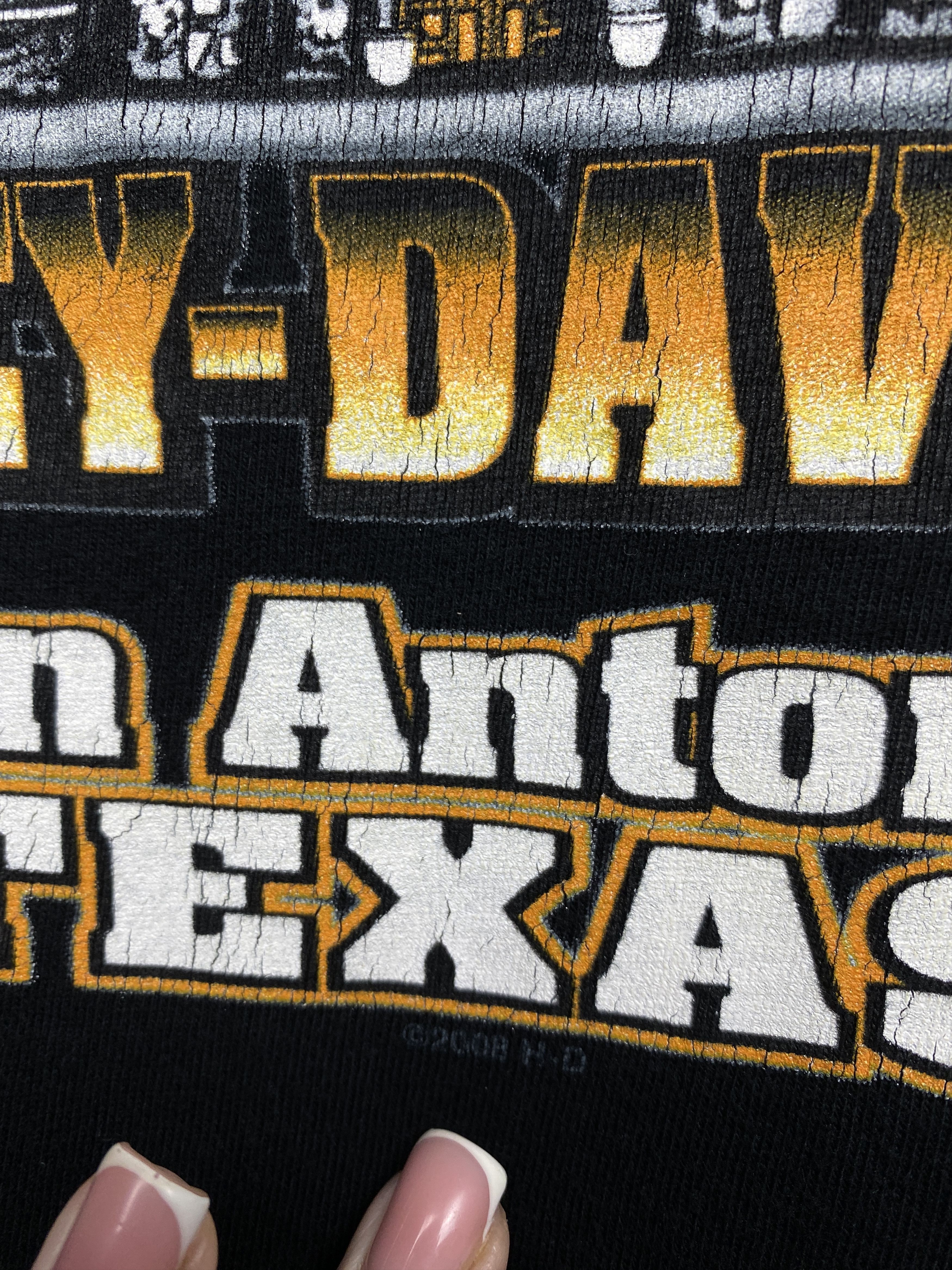 Harley Davidson × Vintage Harley Davidson Alamo City Vintage Mens Crew Neck T-Shirt Size US M / EU 48-50 / 2 - 4 Thumbnail