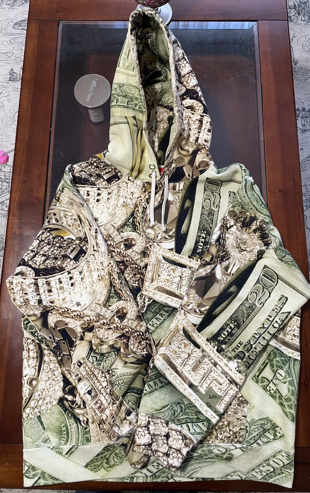 Supreme Supreme Bling Hooded Sweatshirt | Grailed