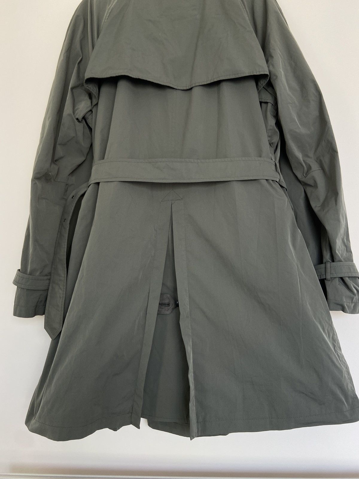 Loro Piana Loro Piana Light Olive Stormey Trench Tecno Coat Size US XXL / EU 58 / 5 - 11 Thumbnail