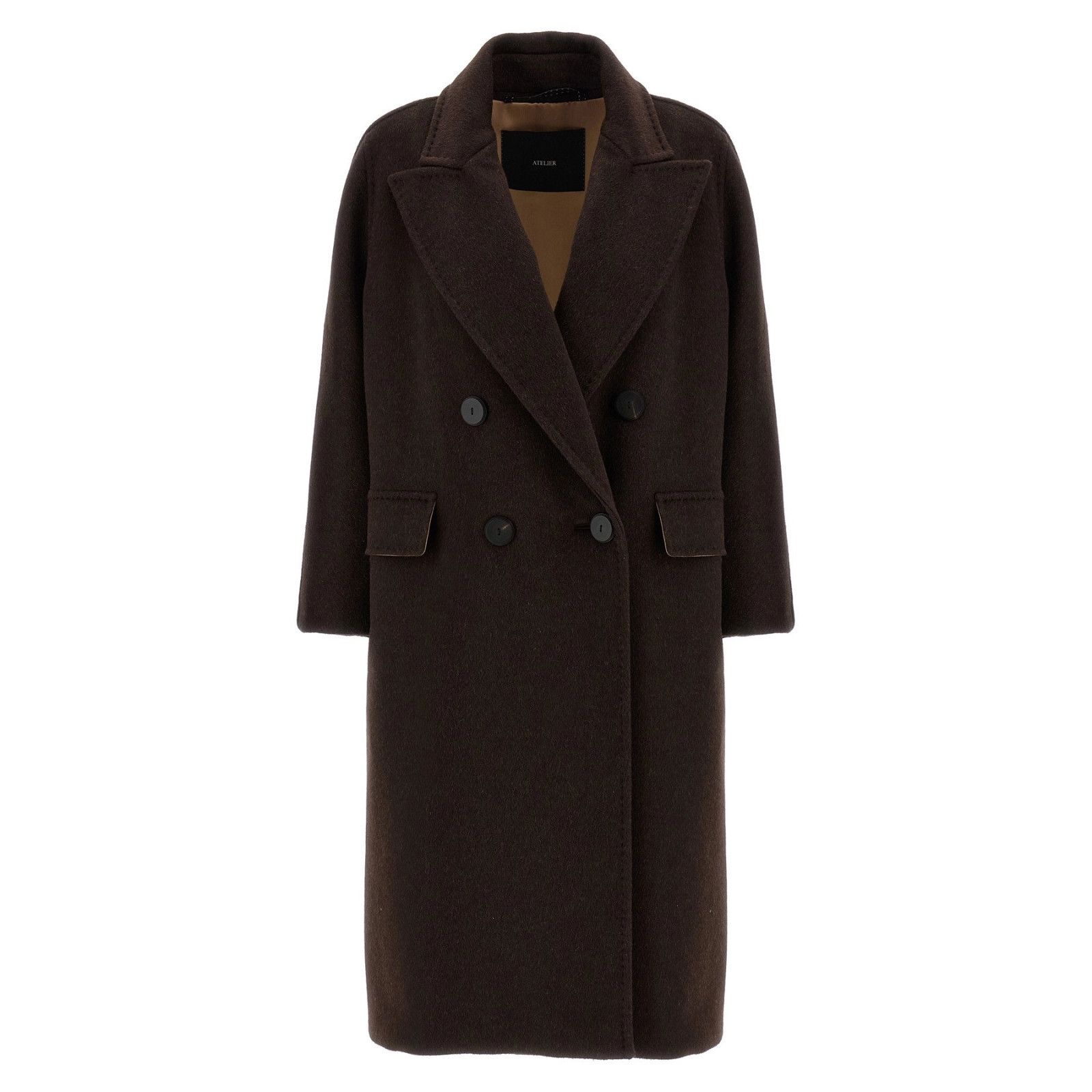 MAX MARA Angus Brown Coat New & Authentic (Women's size:IT 4