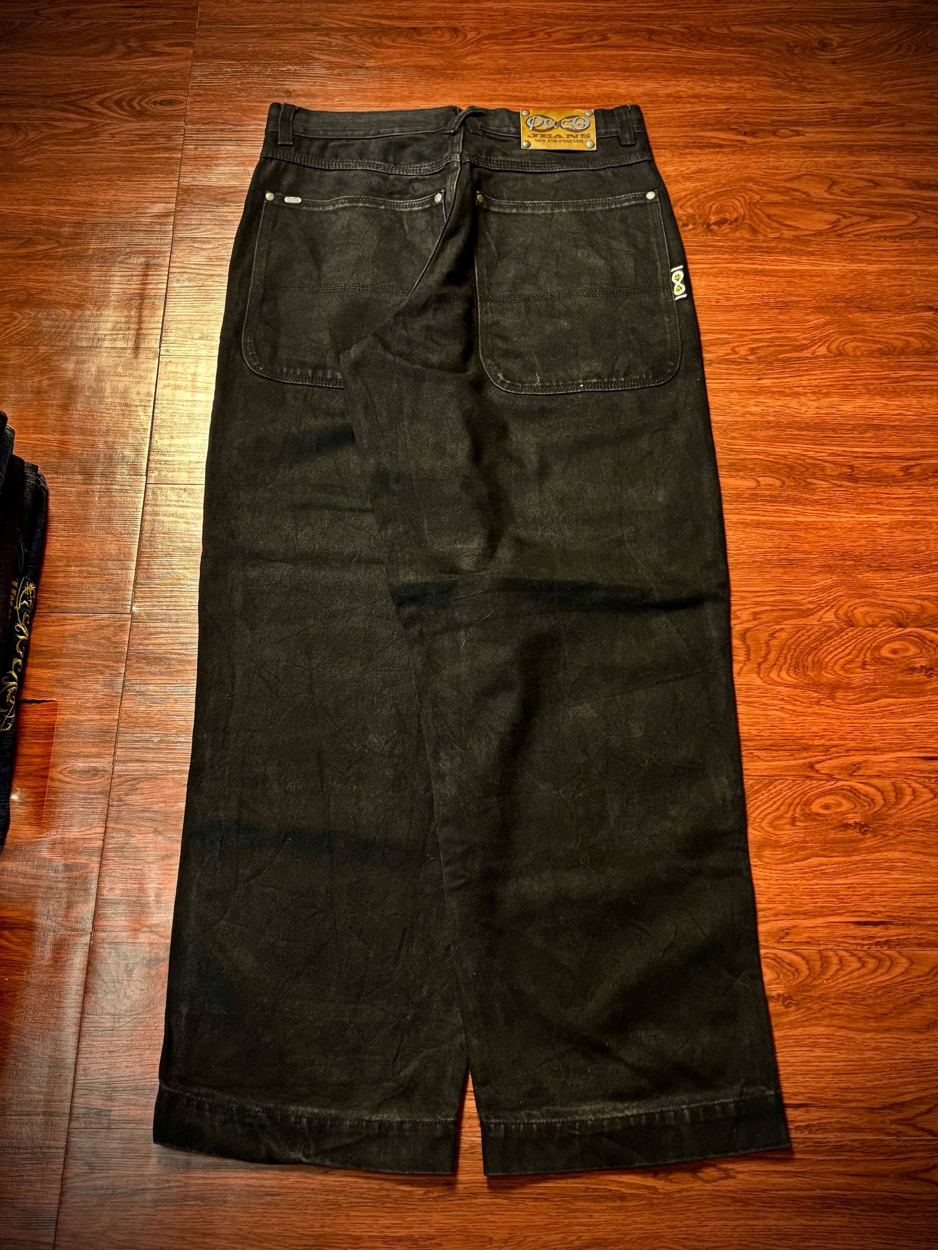 JNCO Vintage 00s Y2K Paco Jeans Jnco Styles Denim Pants Size US 33 - 2 Thumbnail