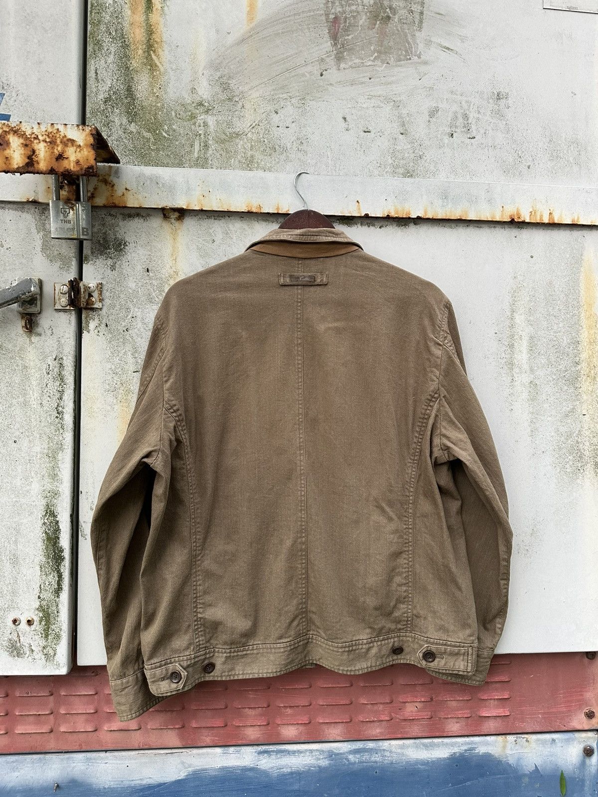 Vintage 👹Vintage Crocodile Classic Brown Detroit Jacket Size US M / EU 48-50 / 2 - 9 Thumbnail