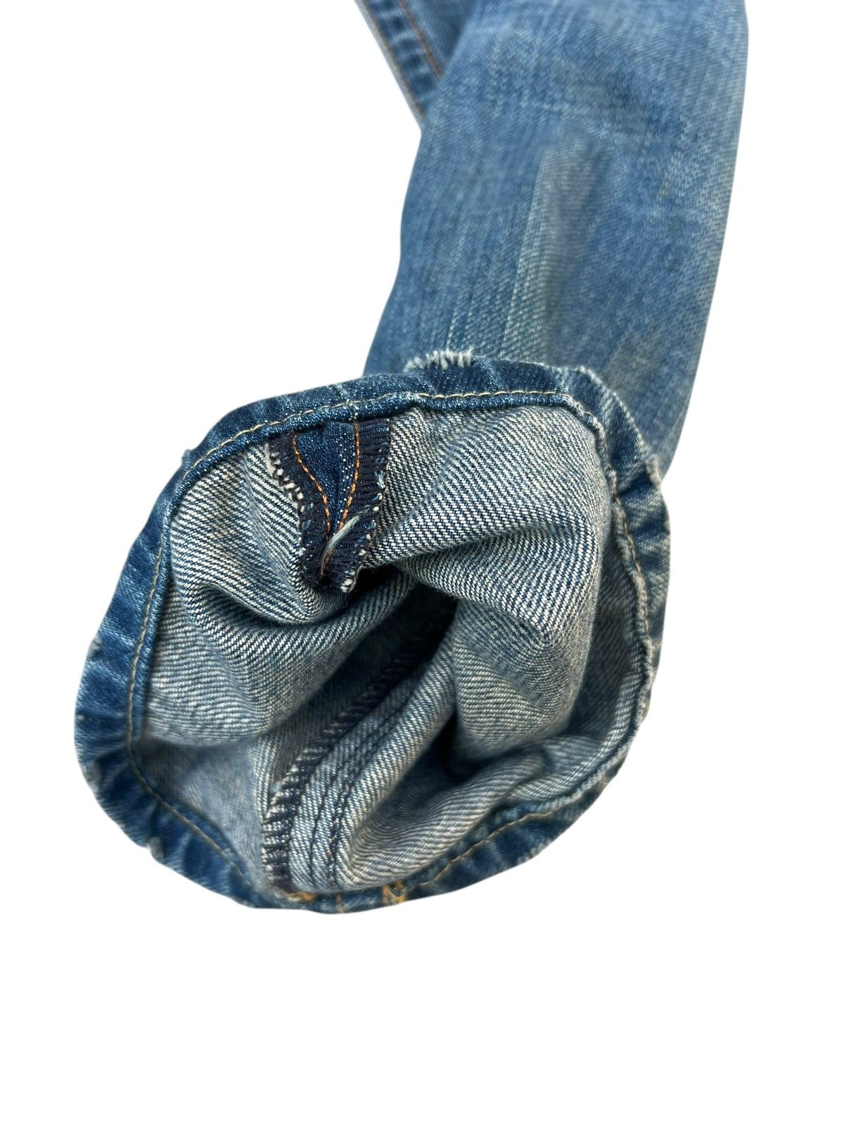 Vintage Mud Wash Dirty Denim Vintage Seal Kay Rips Distress Jeans Size US 28 / EU 44 - 14 Thumbnail
