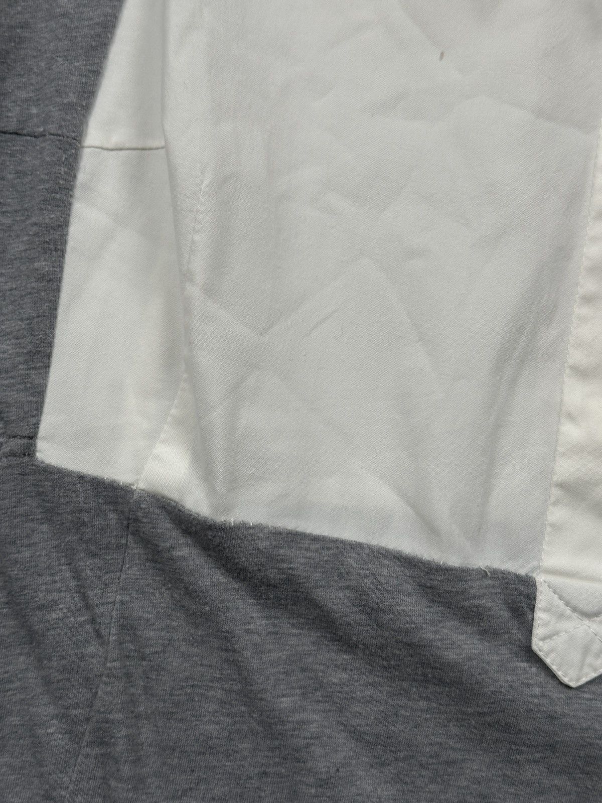 Brunello Cucinelli Brunello Cucinelli Grey Layered Polo Long Sleeve Shirt Italy Size L / US 10 / IT 46 - 12 Thumbnail