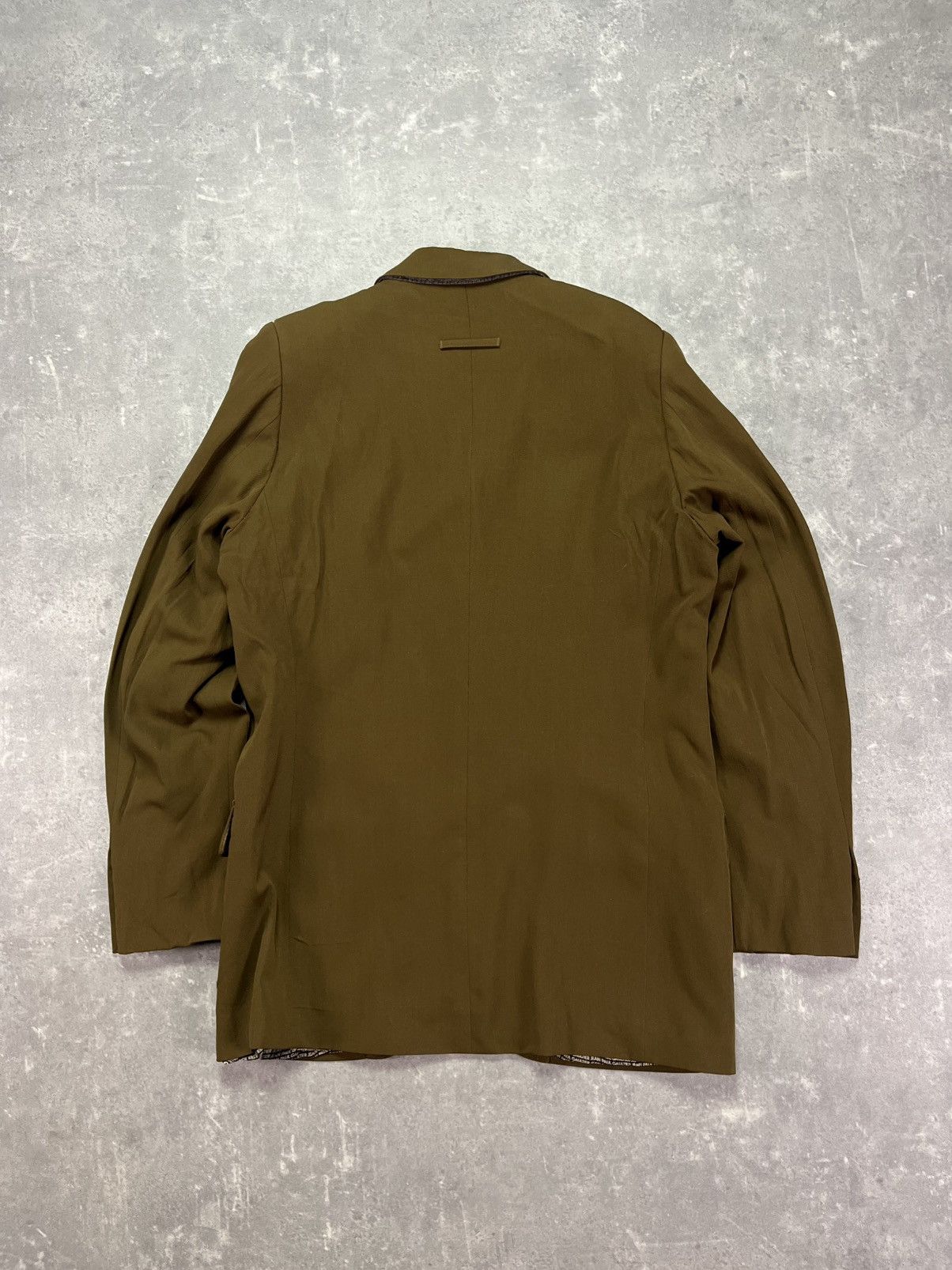 Jean Paul Gaultier 1999/2000 Jean Paul Gaultier Buttoned Blazer Jacket 50 Size 40L - 2 Thumbnail