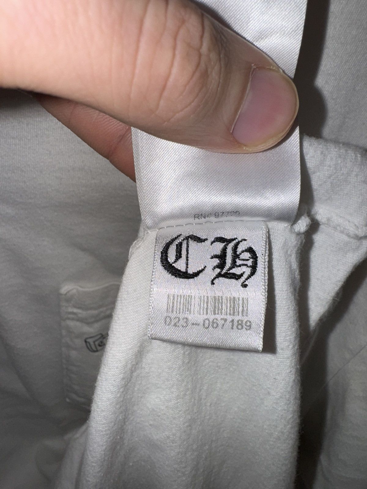 Chrome Hearts Chrome Hearts - U.S.A Exclusive Arc Logo Pocket T-Shirt Size US XL / EU 56 / 4 - 23 Thumbnail