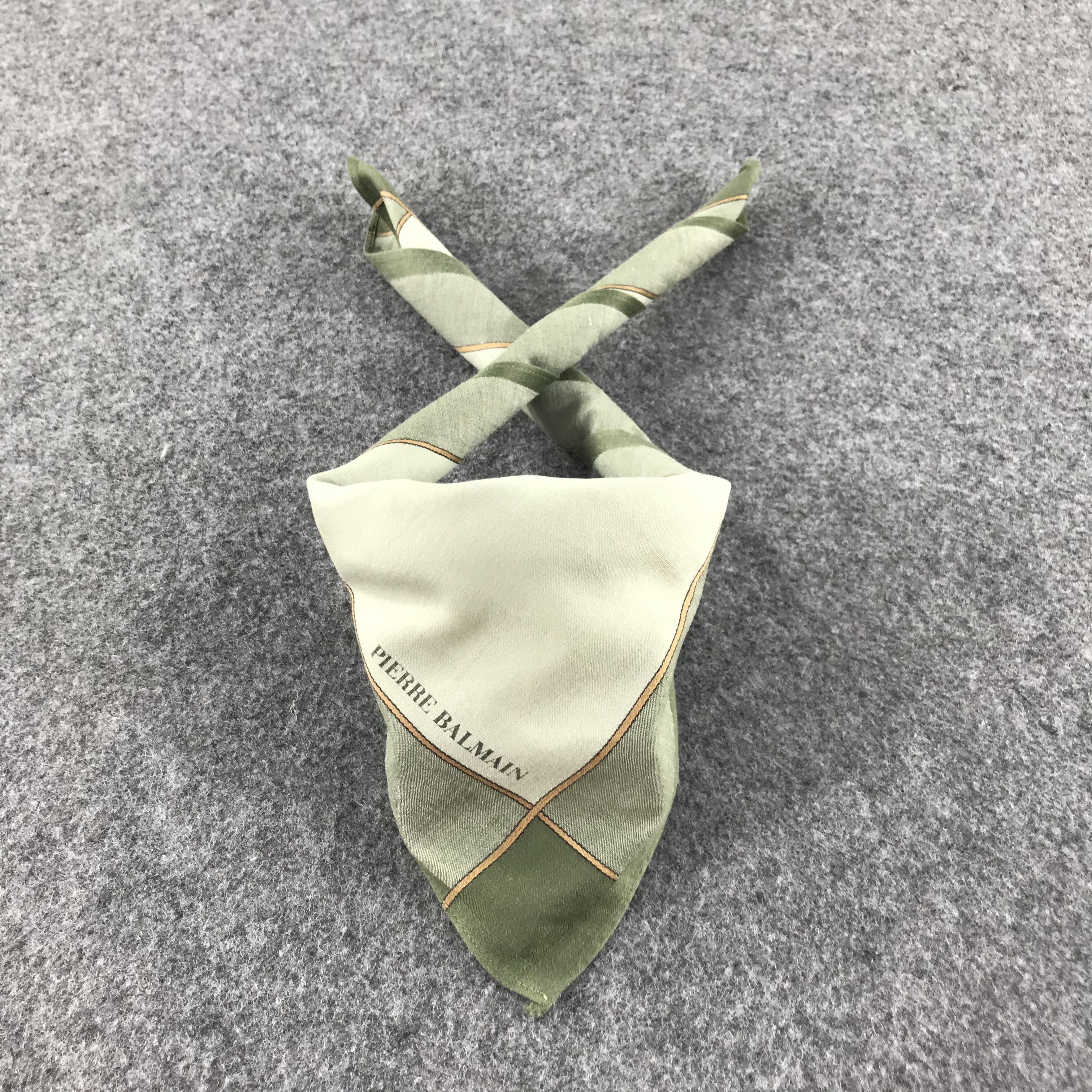 Pierre Balmain Pierre Balmain Handkerchief Neckerchief Bandana H148 Size ONE SIZE - 1 Thumbnail