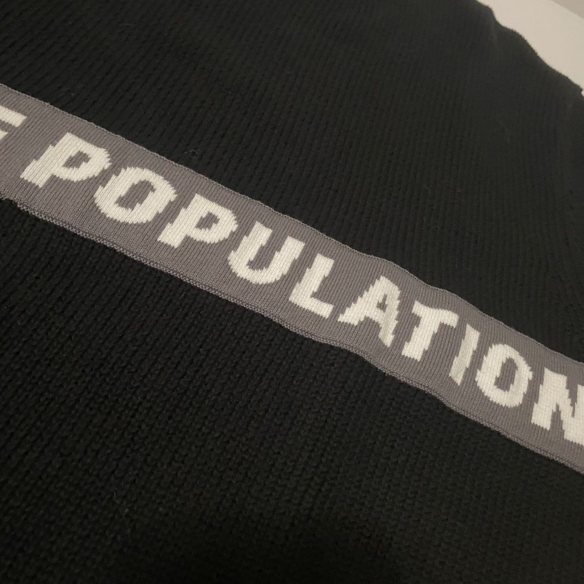 Fuck The Population FTP Spellout Knit Sweater Size US L / EU 52-54 / 3 - 5 Thumbnail