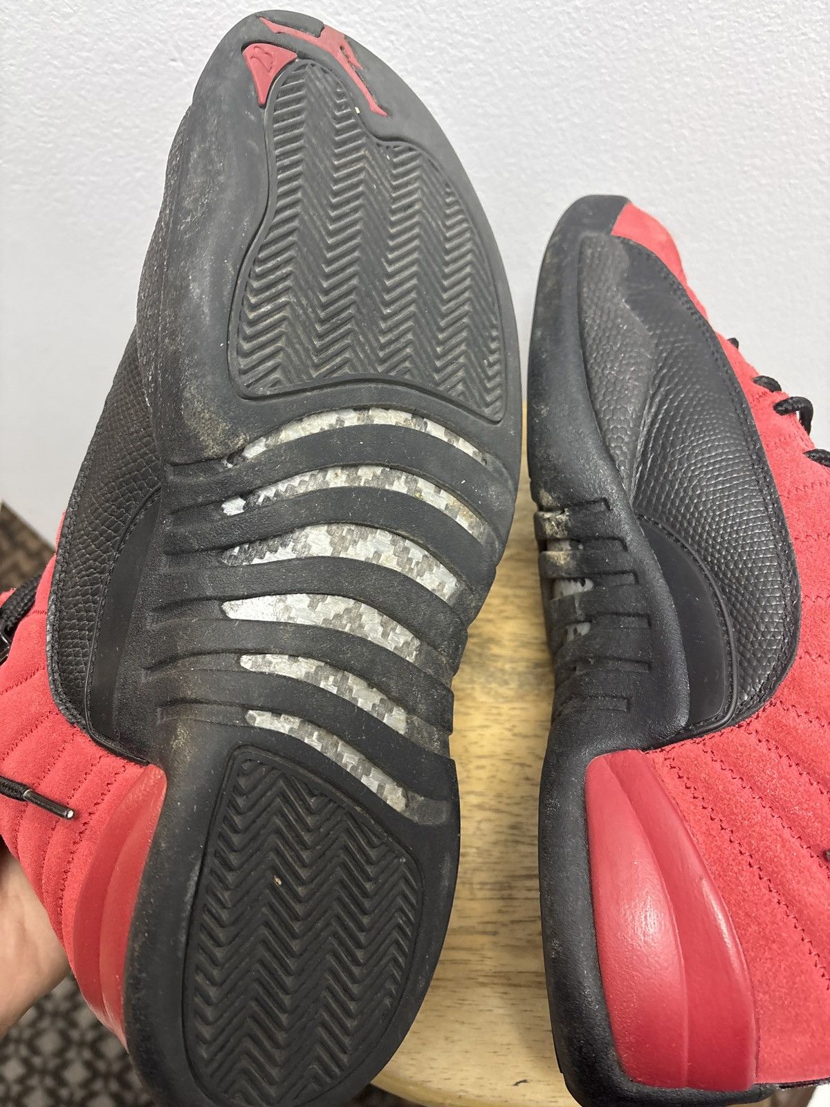 Jordan Brand Air Jordan 12 Reverse Flu Game Size US 11 / EU 44 - 5 Thumbnail