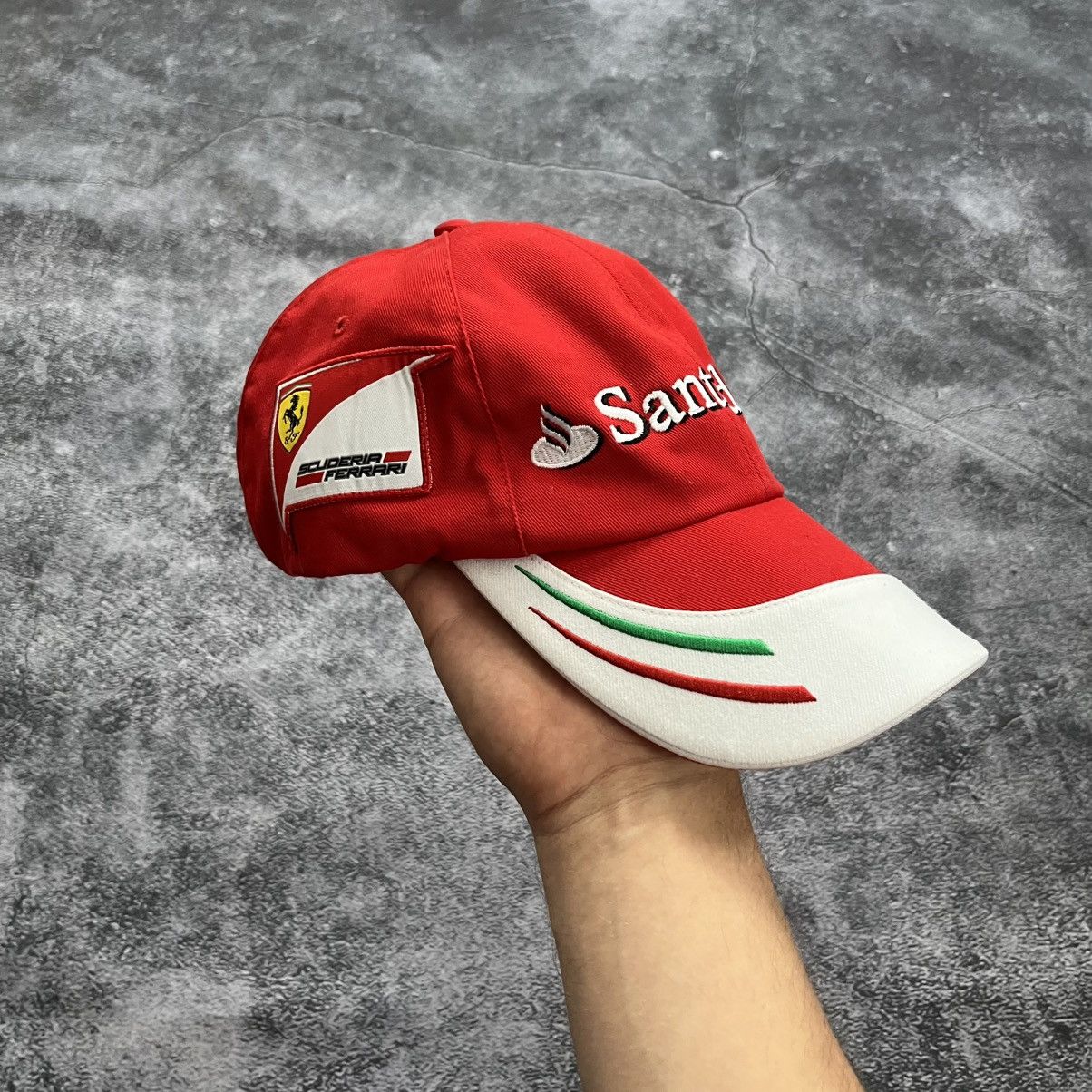 Puma Puma Ferrari Santander Red Cap Hat One Size Size ONE SIZE - 2 Thumbnail