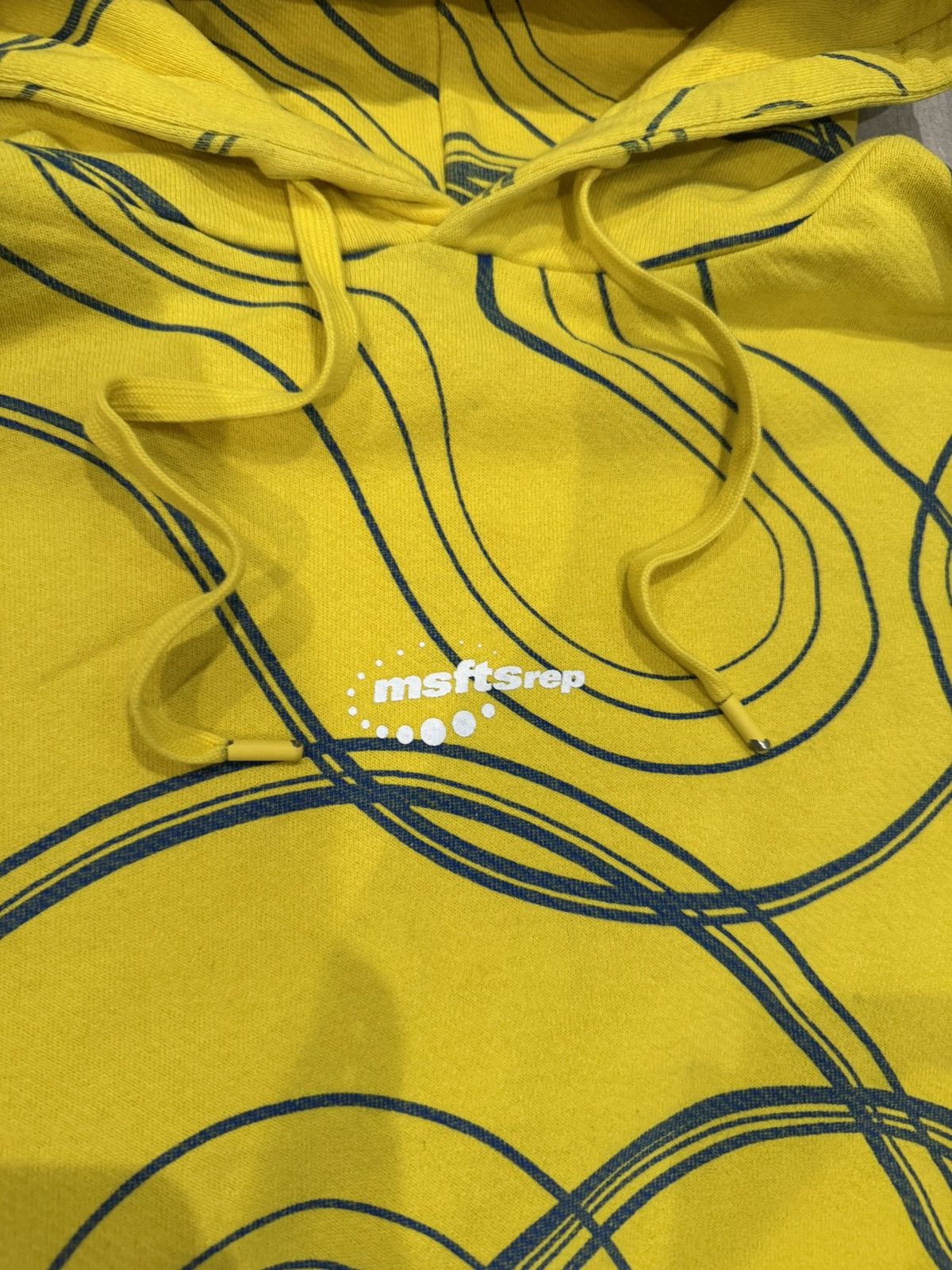 Jaden Smith × Msftsrep Msftsrep FW/21 RARE yellow astrosquigle Hoodie Size US S / EU 44-46 / 1 - 2 Thumbnail